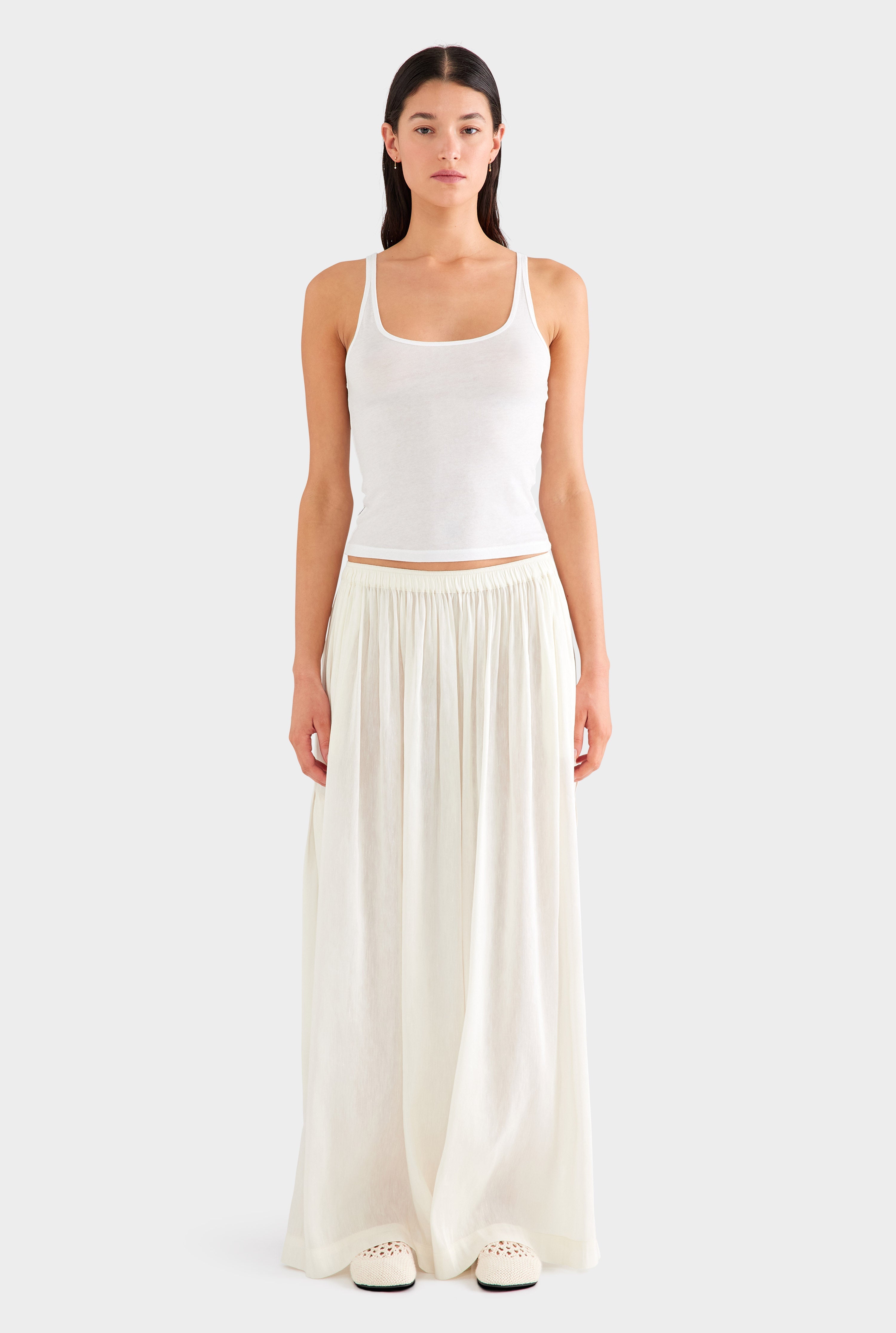 Venroy Womens Silk Linen Maxi Skirt – VENROY US