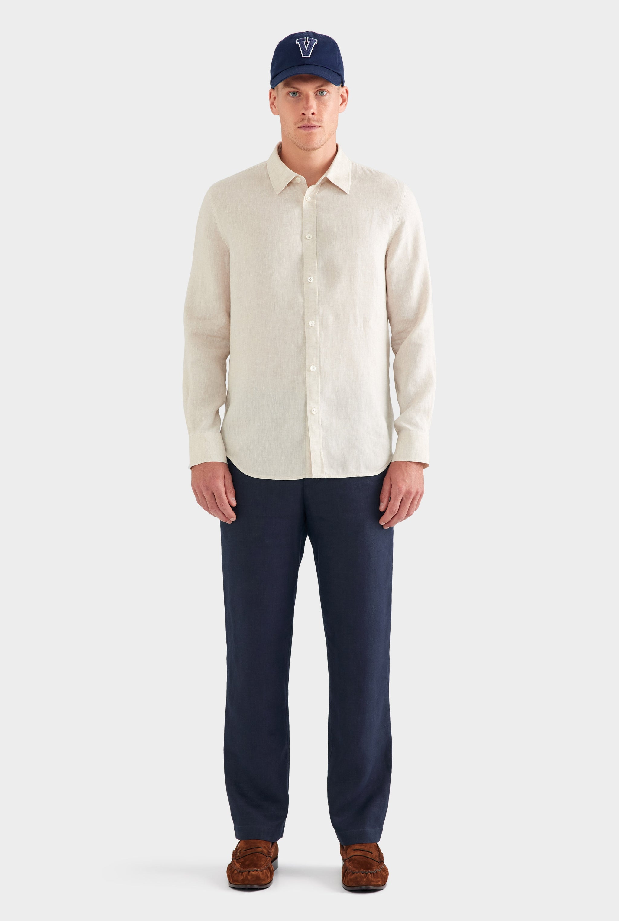 Linen Shirt - Sand
