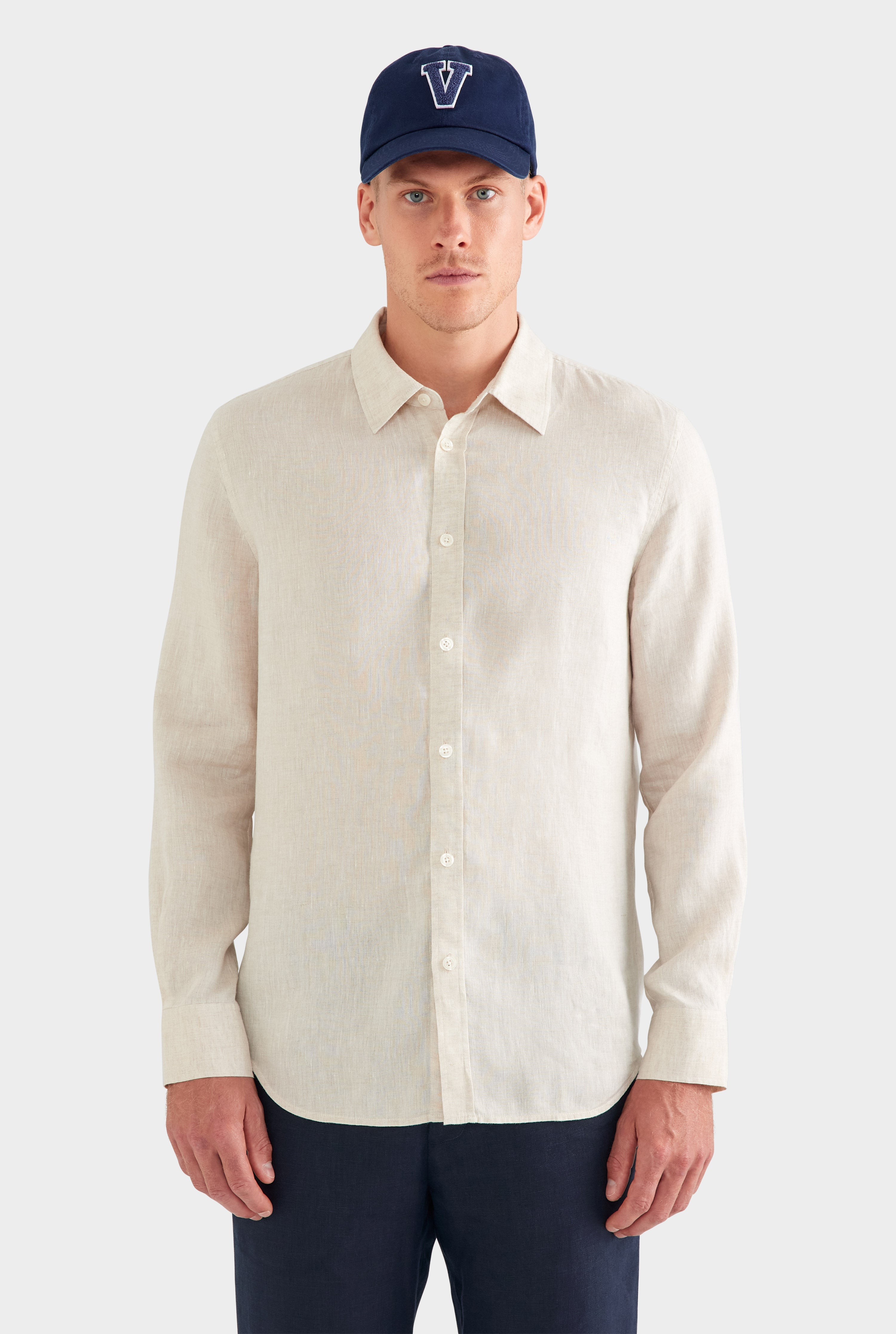 Linen Shirt - Sand