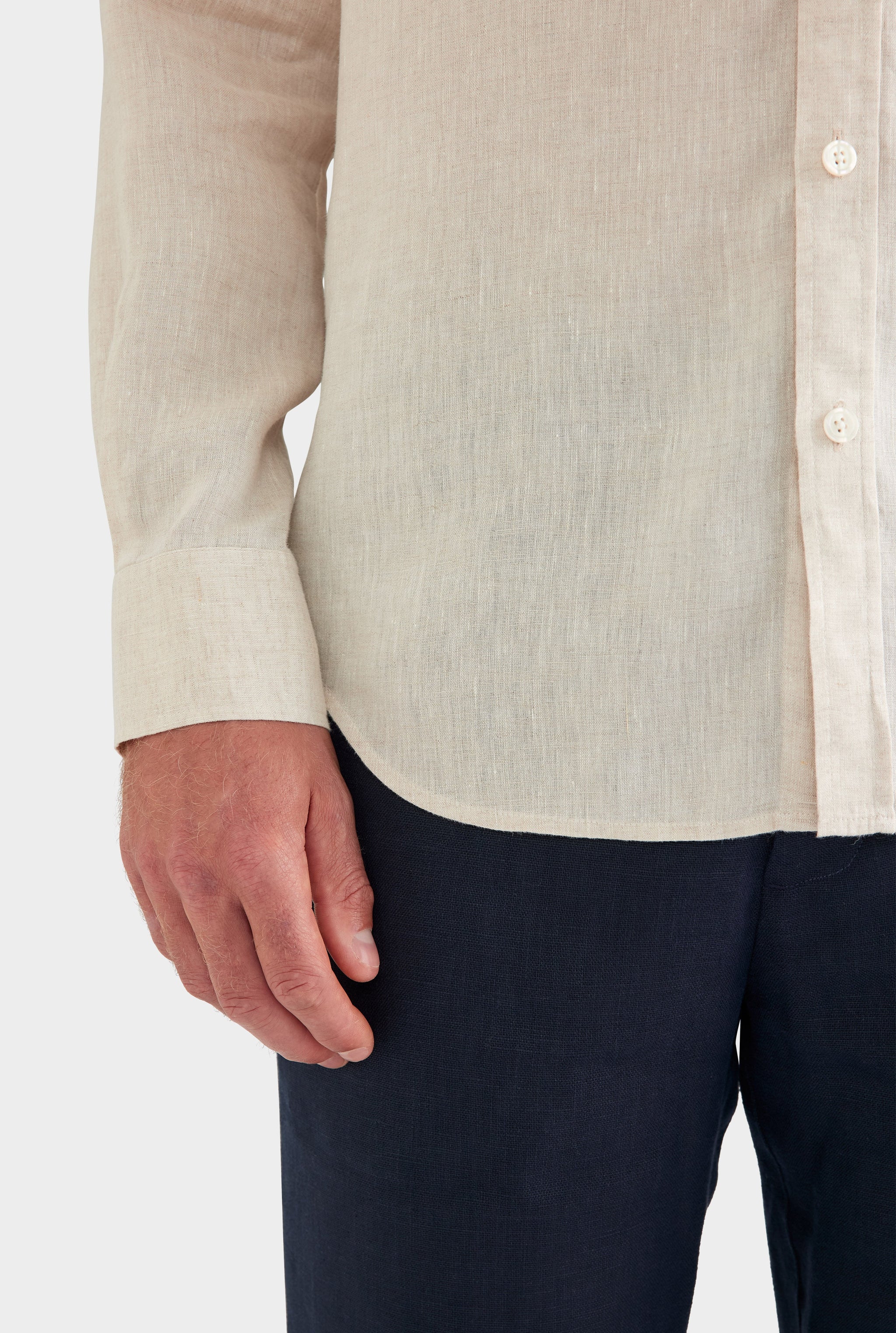 Linen Shirt - Sand