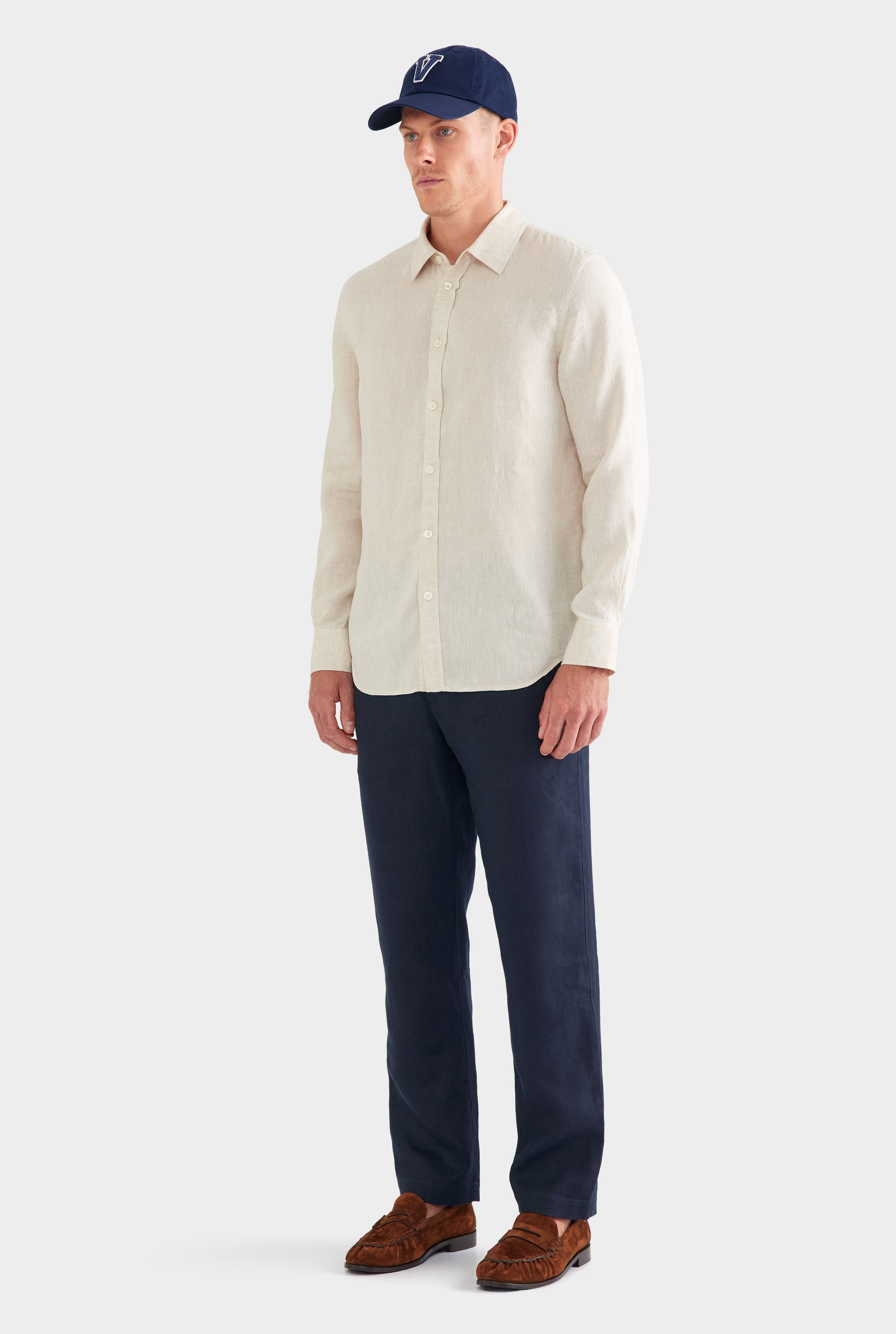Linen Shirt - Sand
