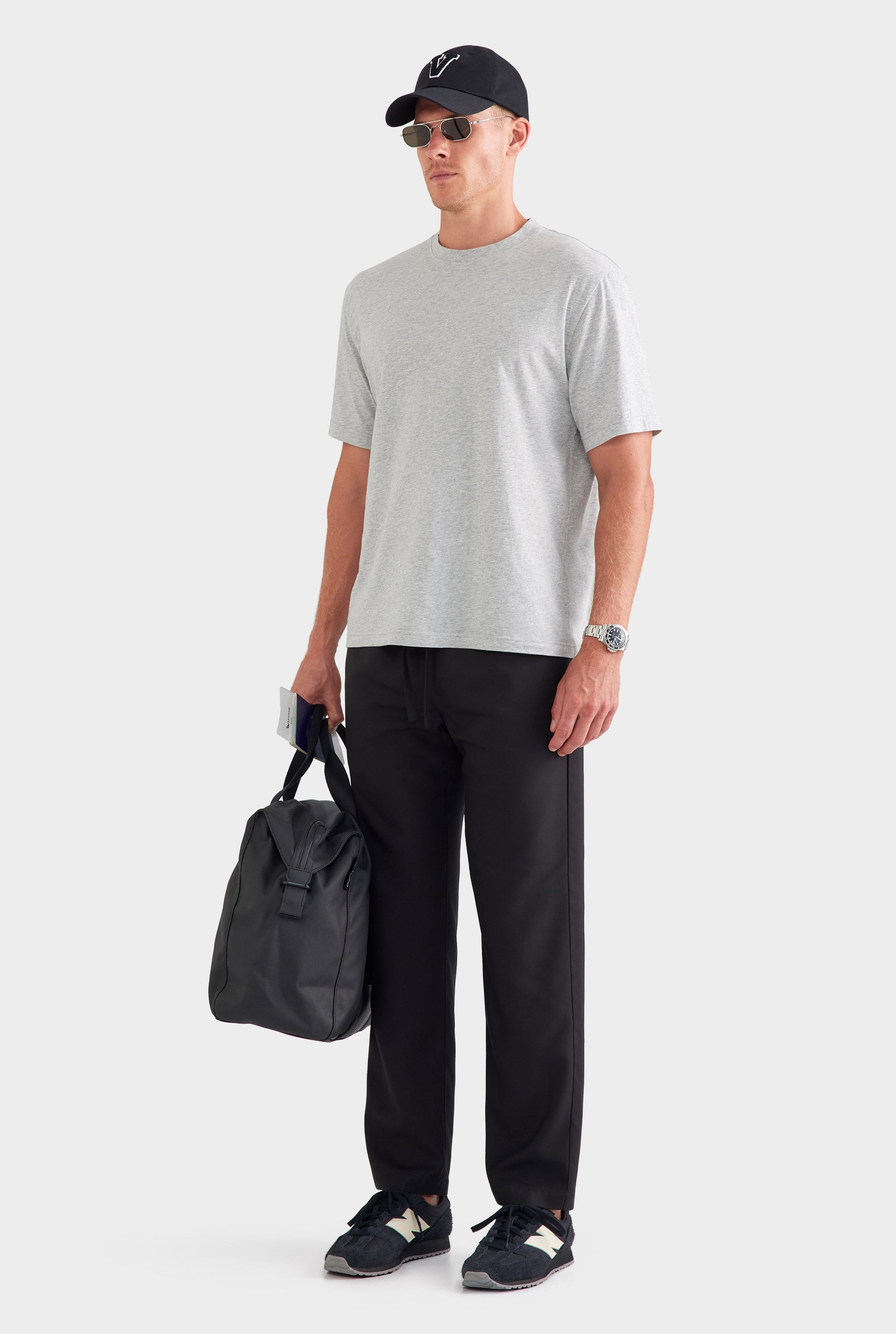 Lightweight Standard T Shirt - Grey Marl