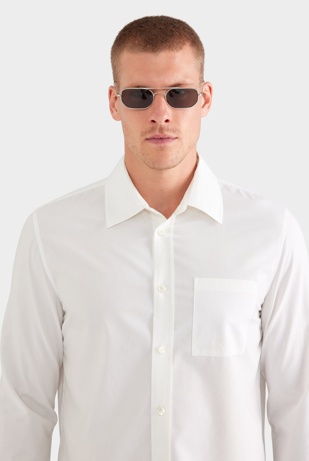 Classic Cotton Shirt - White