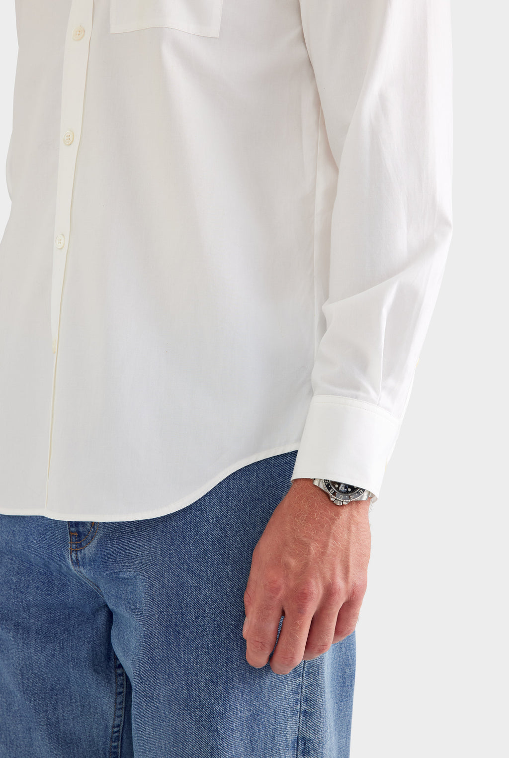 Classic Cotton Shirt - White