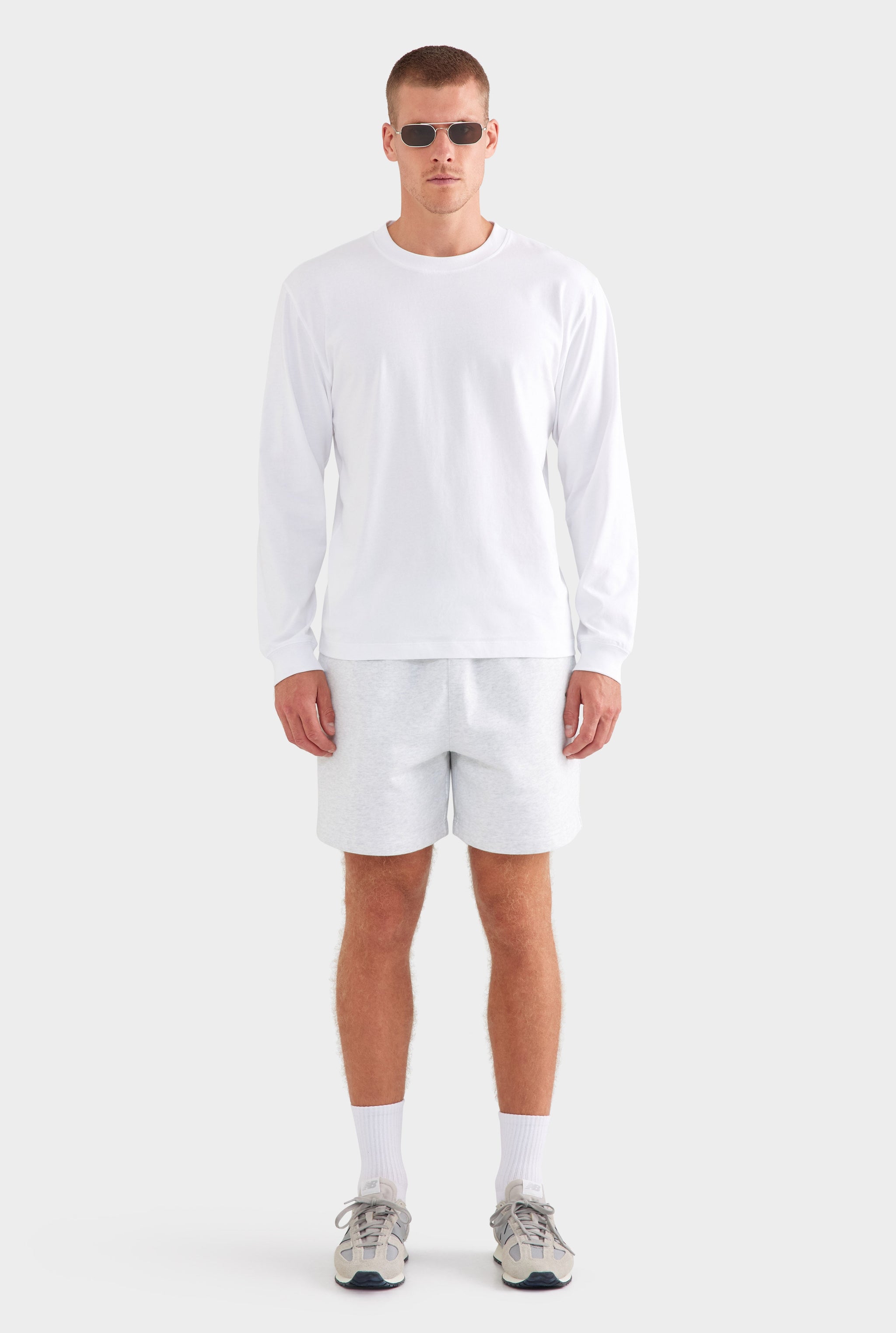 Standard Long Sleeve T Shirt - White