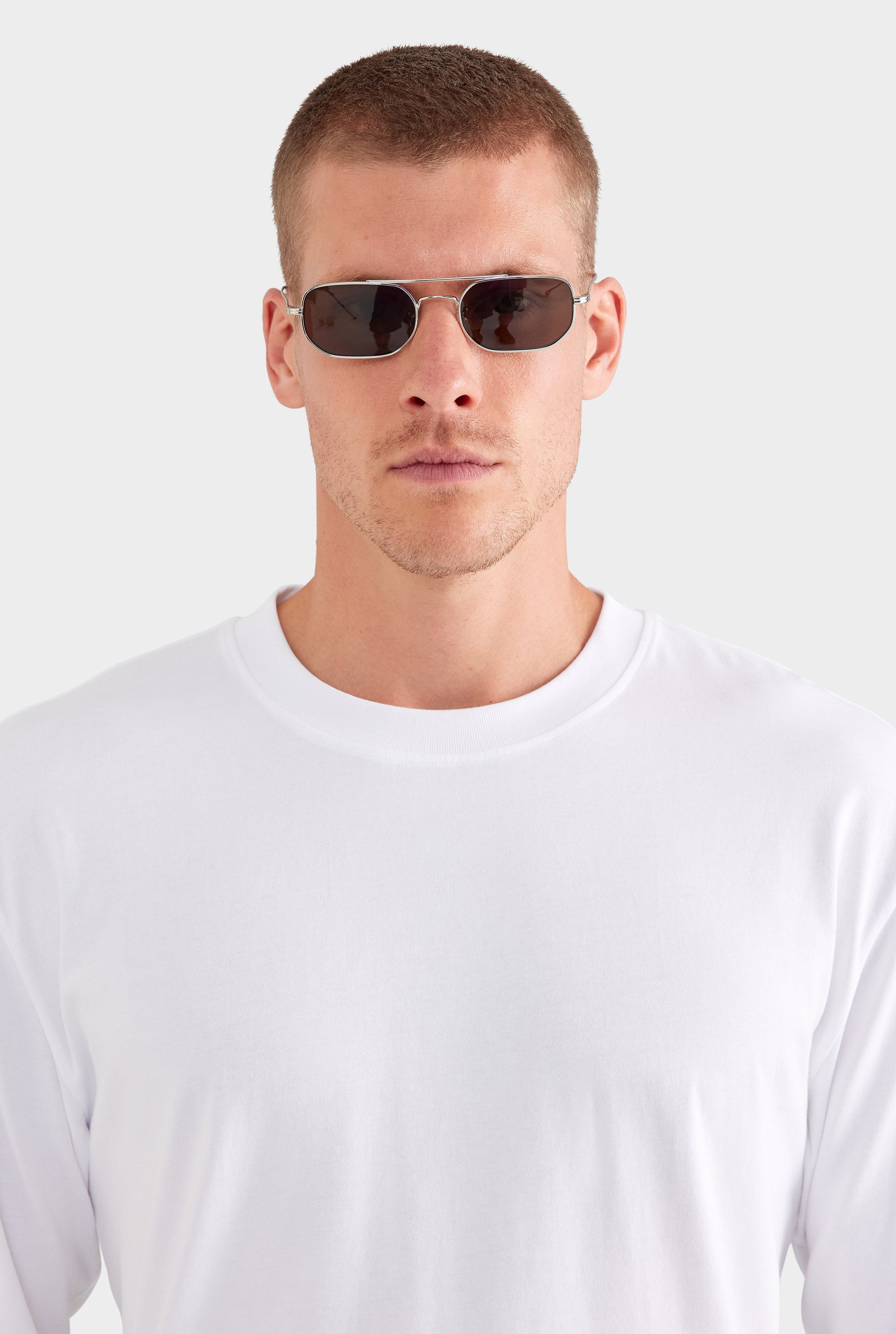 Standard Long Sleeve T Shirt - White