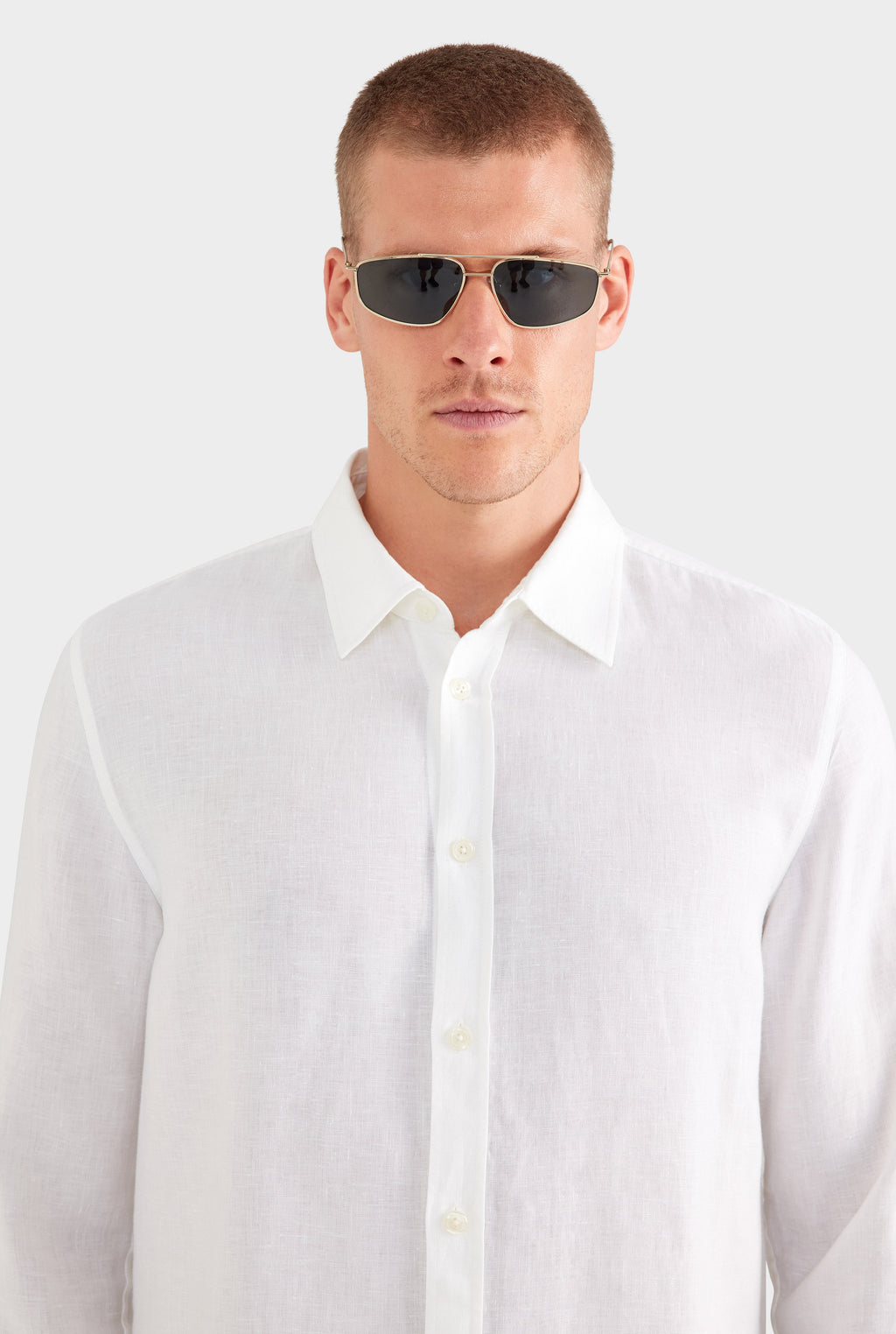 Linen Shirt - White