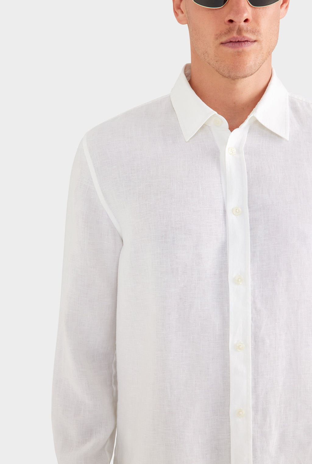 Linen Shirt - White