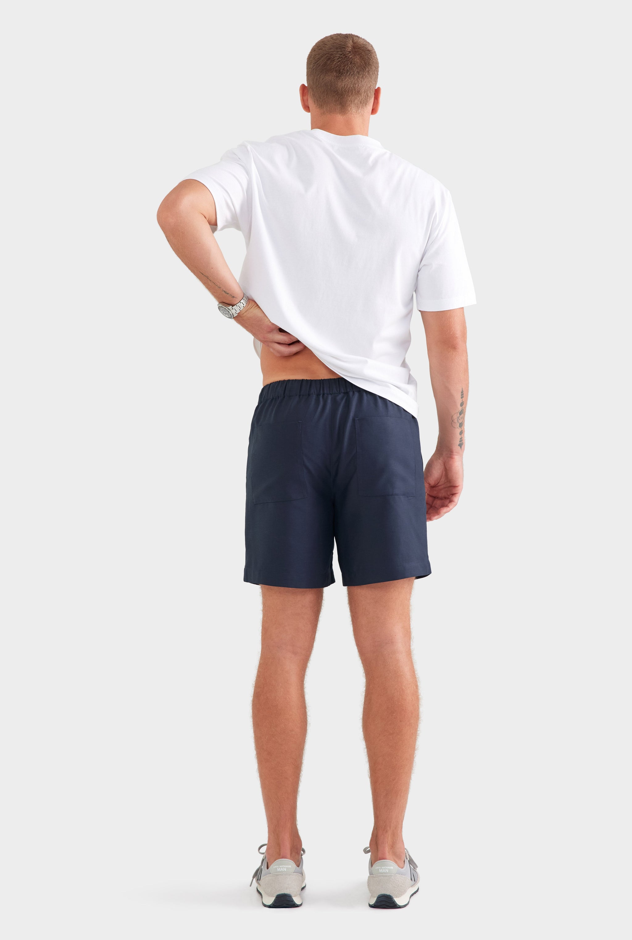 Relaxed Tencel Short - Navy