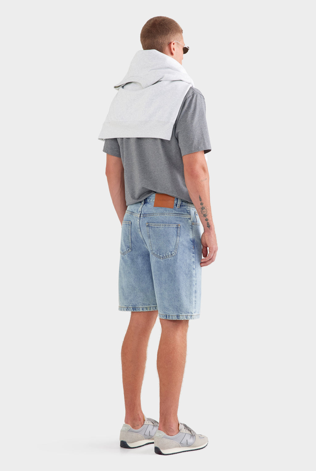 Denim Bermuda Short - Light Blue