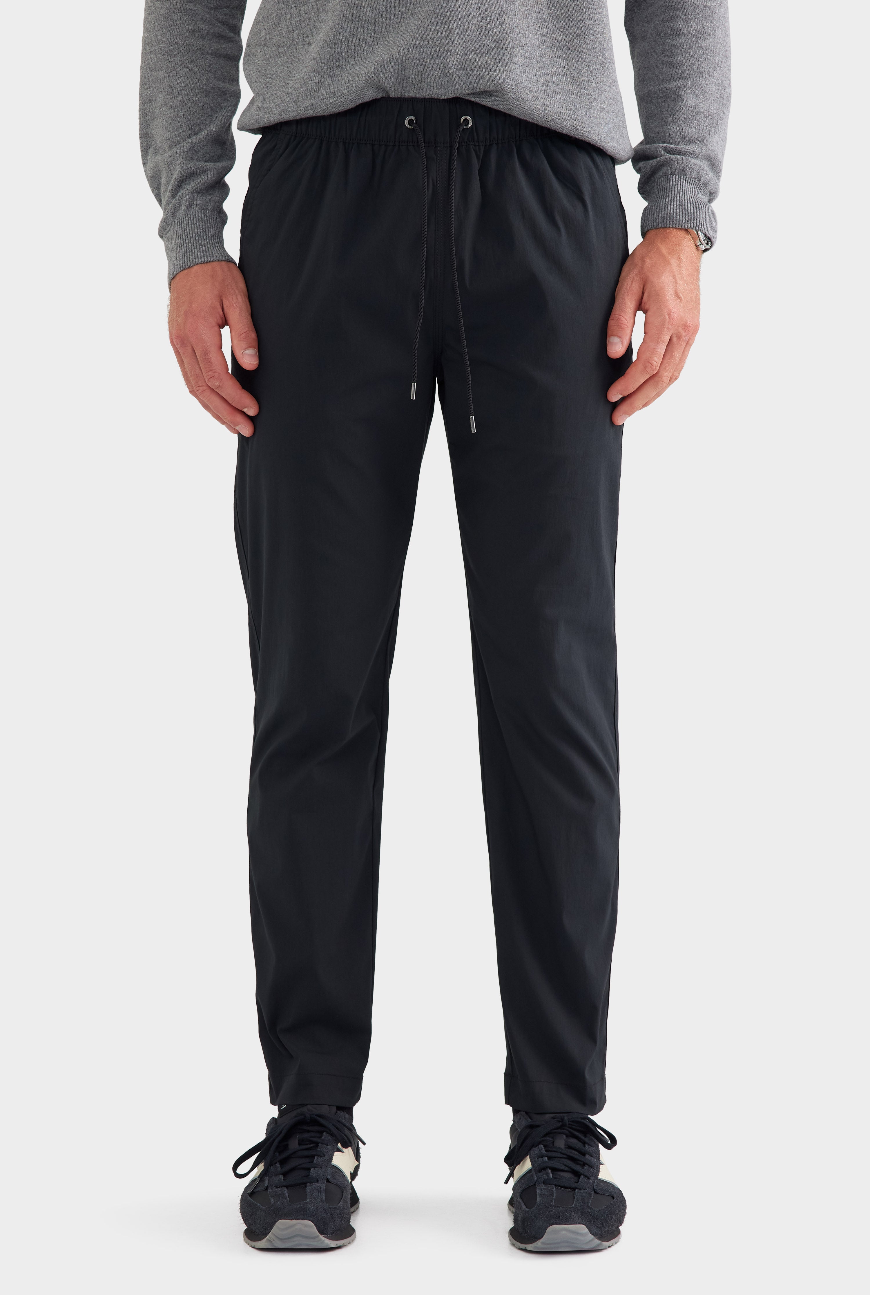 Cotton Stretch Pant - Black
