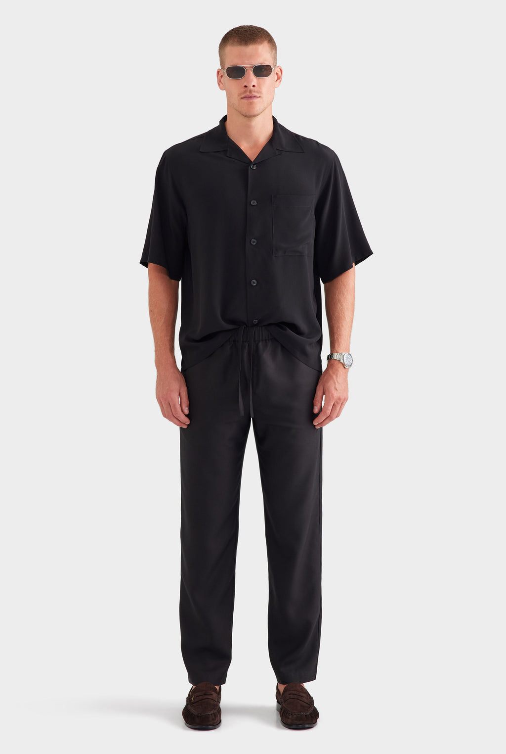 Tencel Lounge Pant - Black