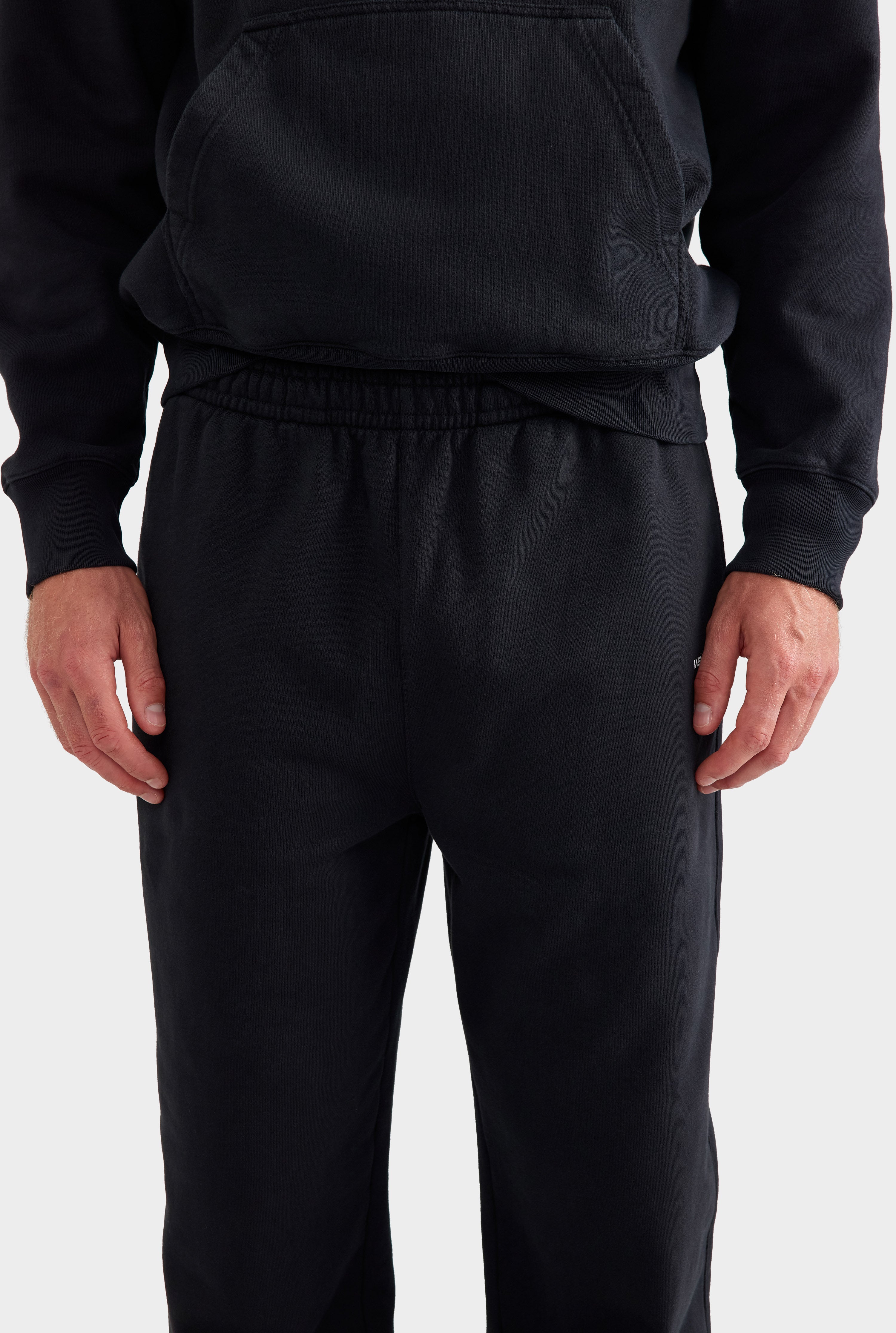 Fleece Track Pant - Black