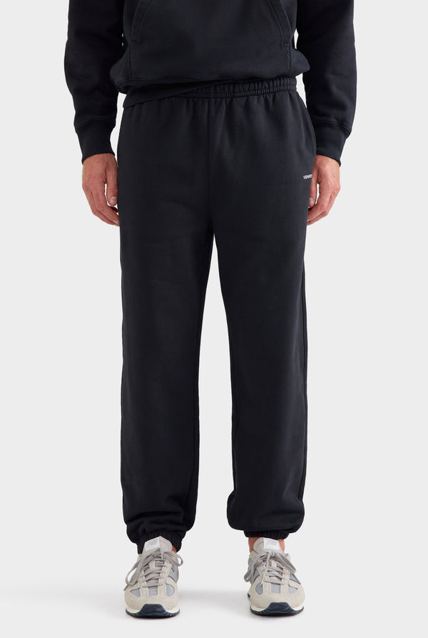 Fleece Track Pant - Black