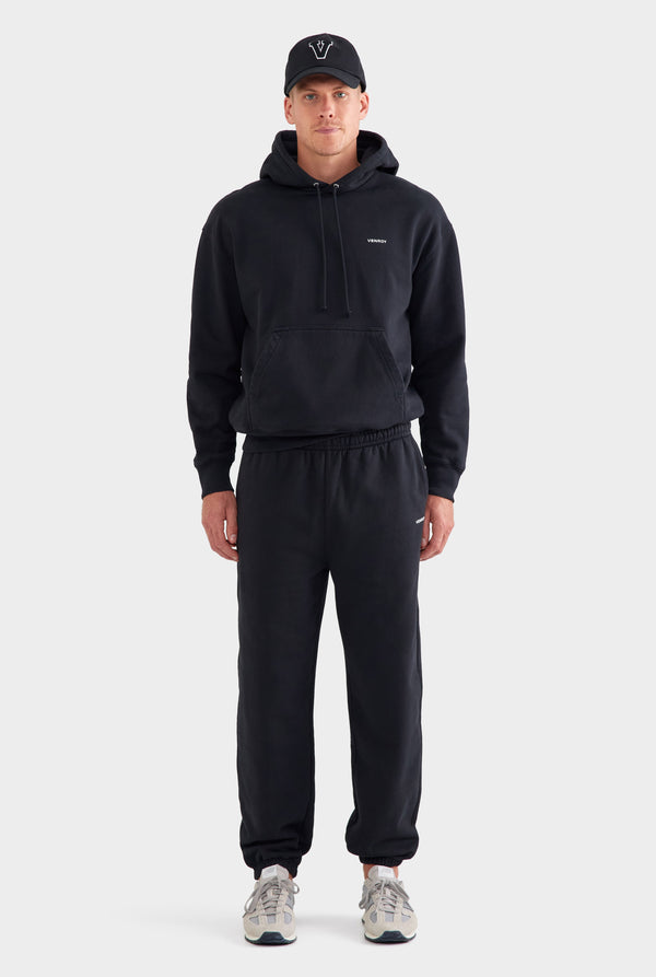 Fleece Track Pant - Black