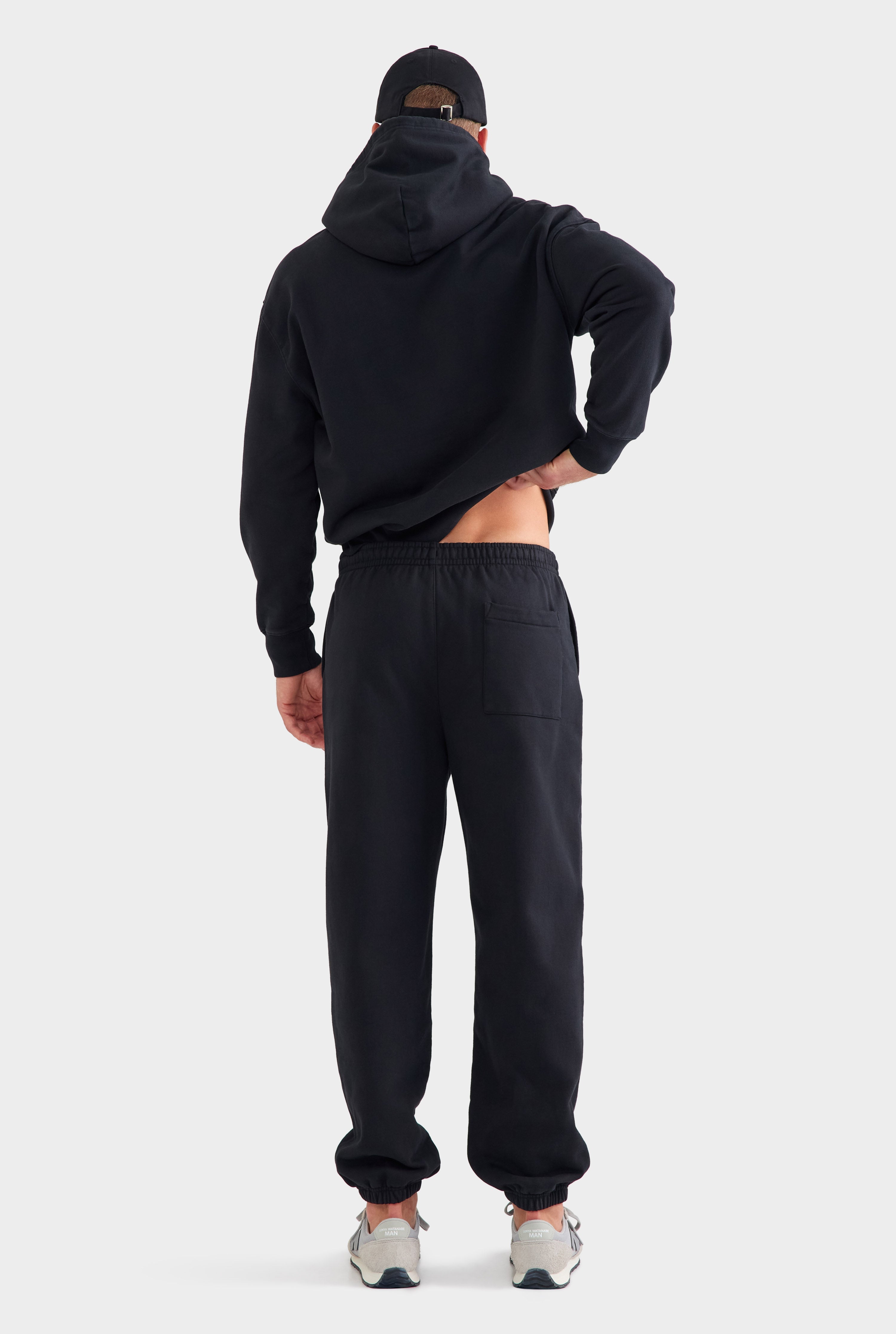 Fleece Track Pant - Black