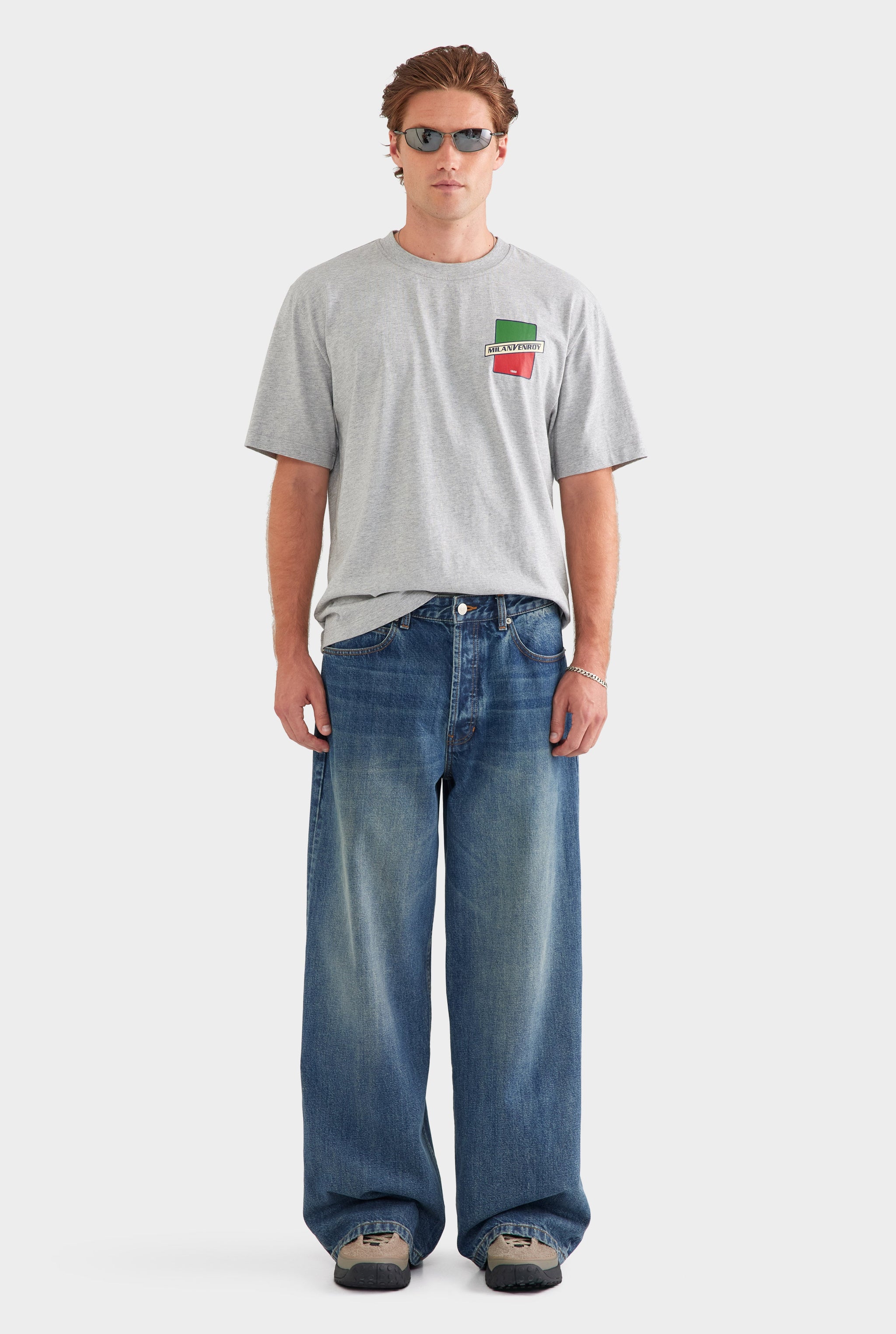 Baggy Denim Jean - Dark Vintage Wash