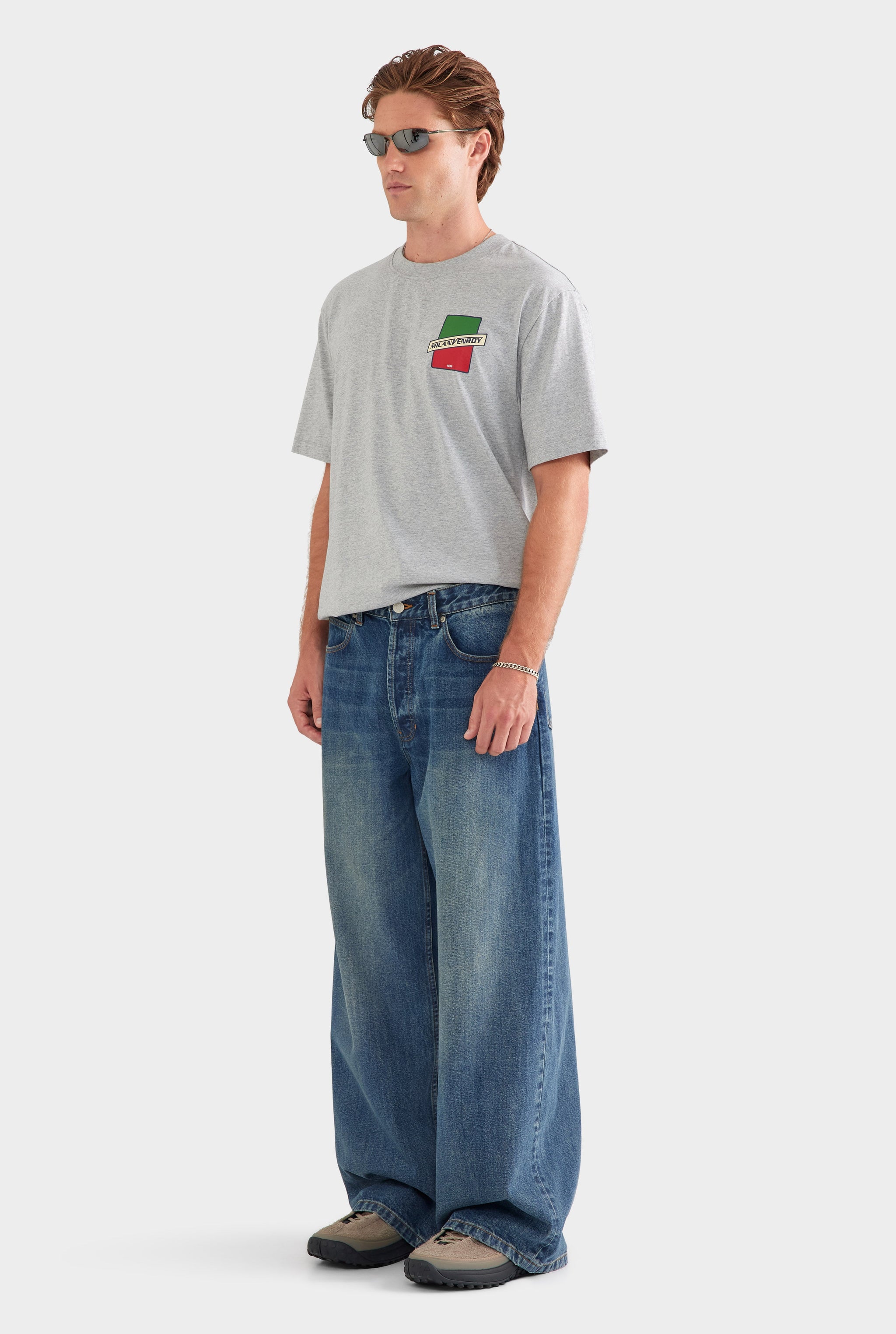 Baggy Denim Jean - Dark Vintage Wash