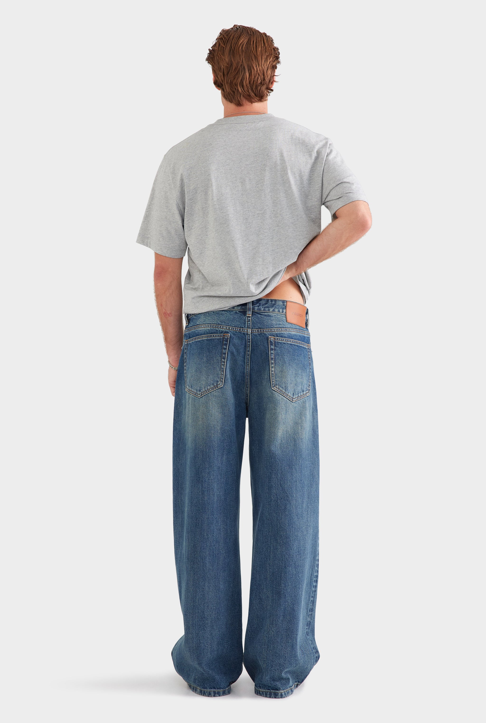 Baggy Denim Jean - Dark Vintage Wash