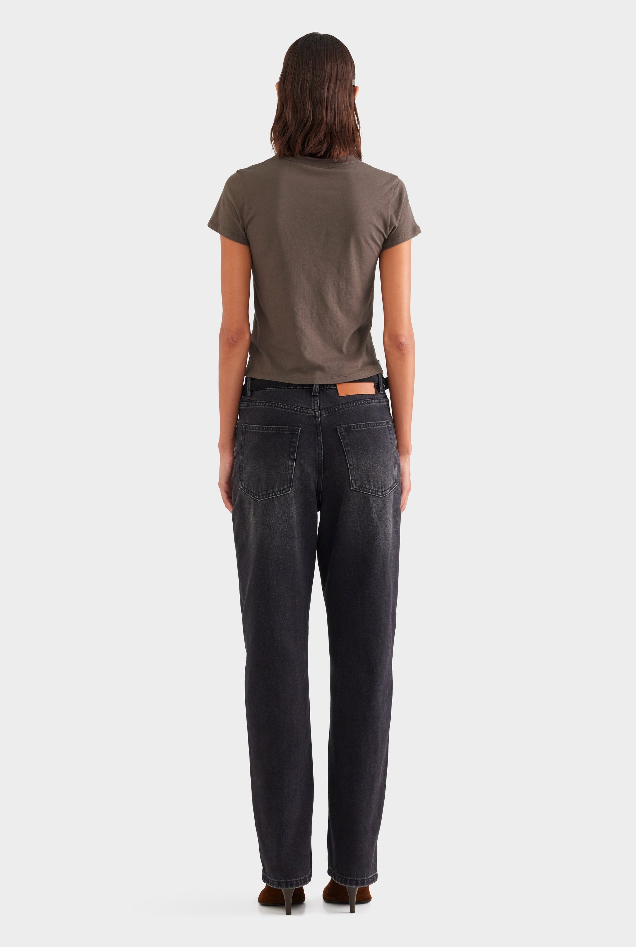 Lightweight Cotton Baby Tee - Dark Olive