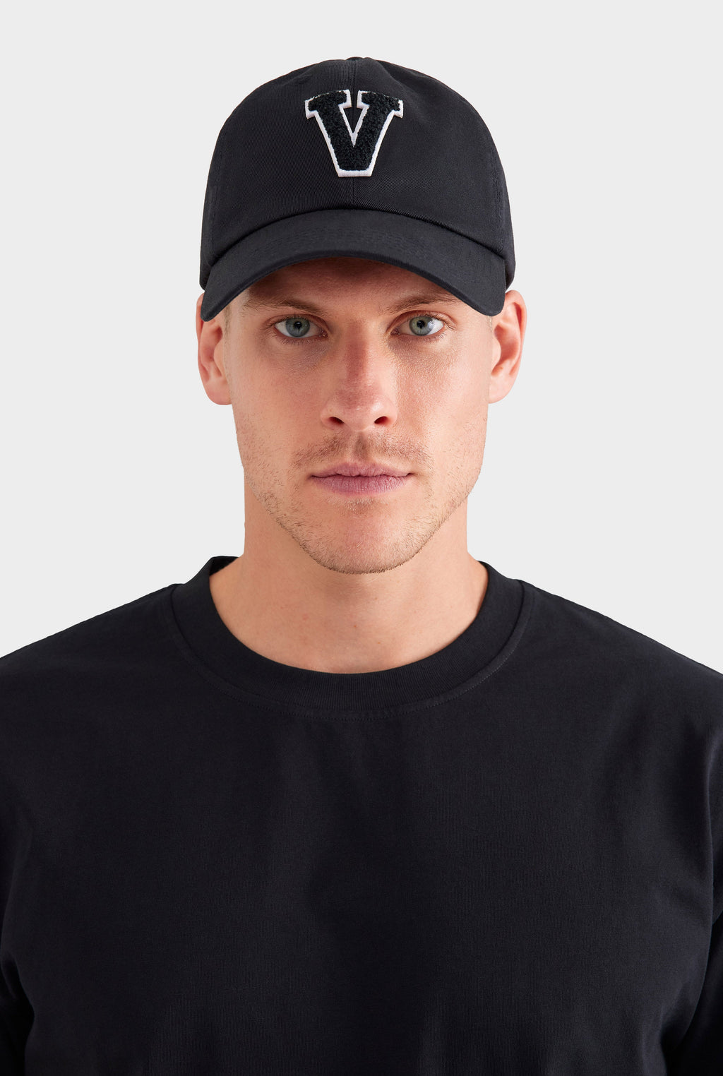 Venroy Varsity Cotton Twill Cap - Black