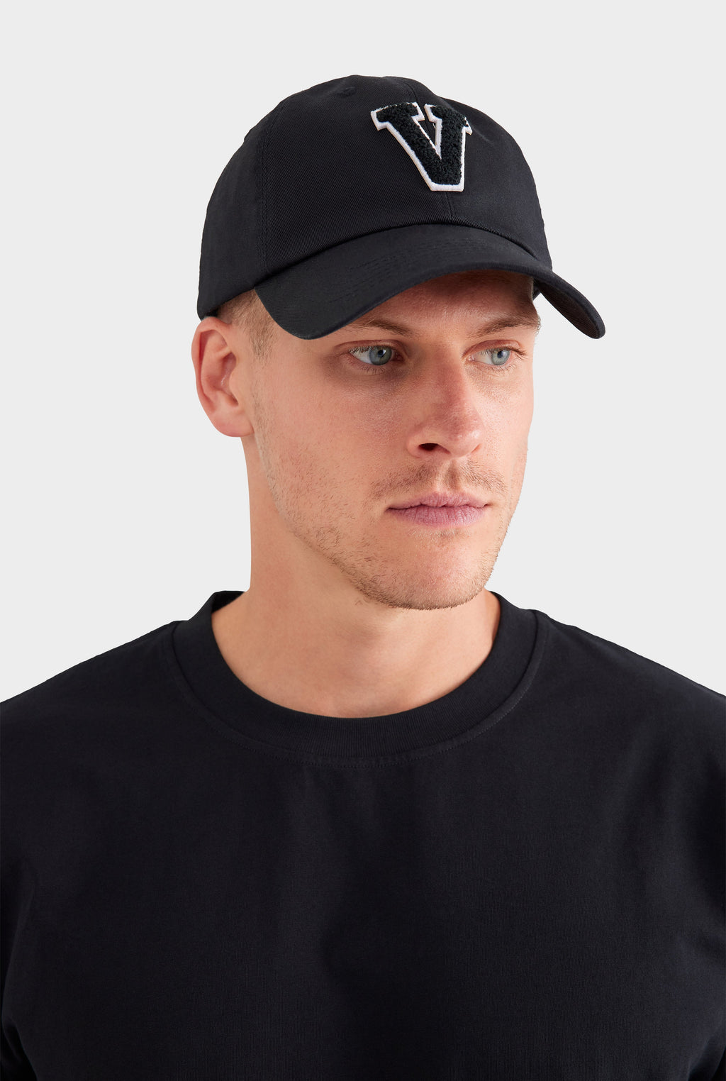 Venroy Varsity Cotton Twill Cap - Black