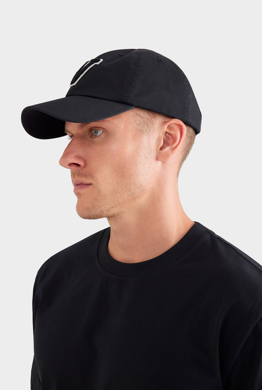 Venroy Varsity Cotton Twill Cap - Black