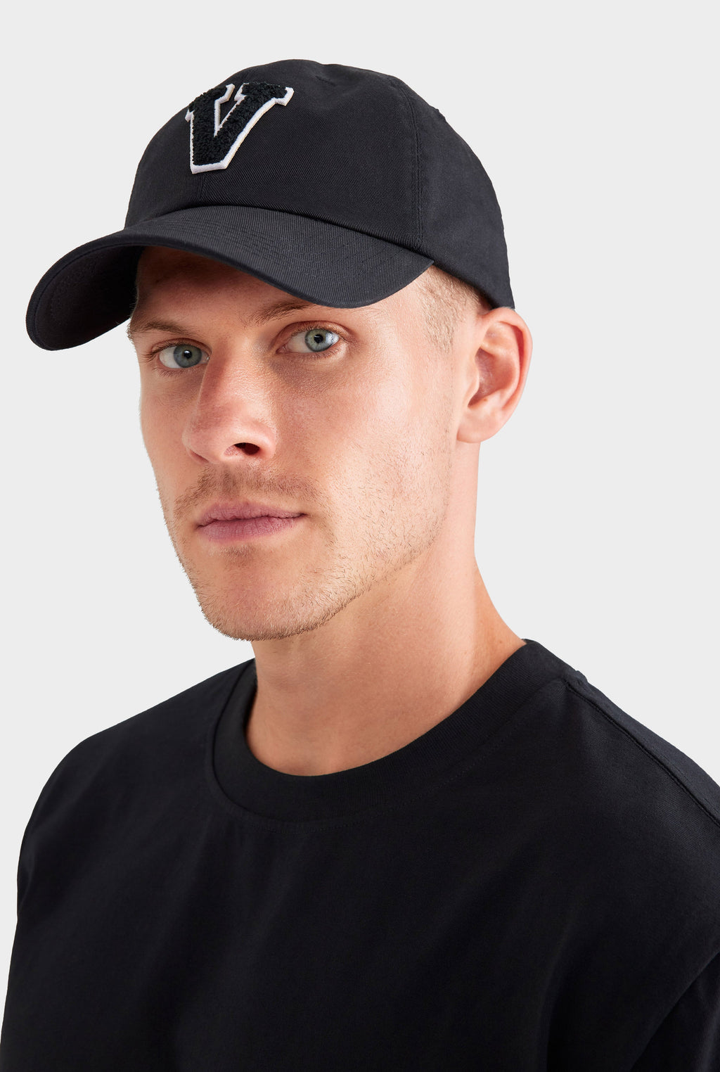 Venroy Varsity Cotton Twill Cap - Black