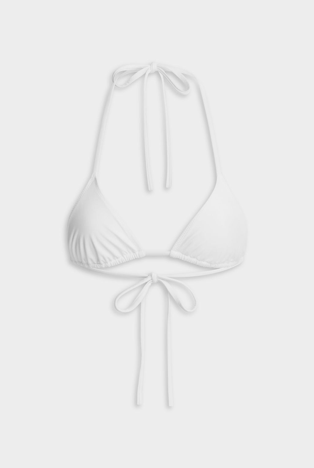 Triangle Bikini - White