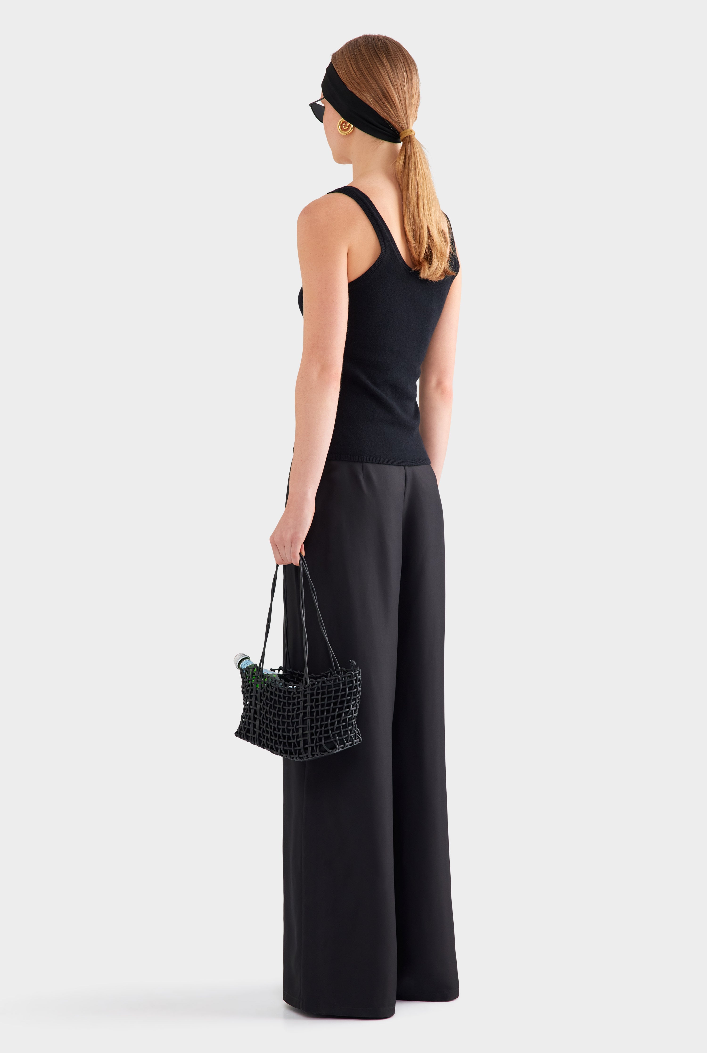 Cashmere Tank - Black