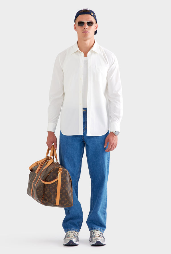 Classic Cotton Shirt - White