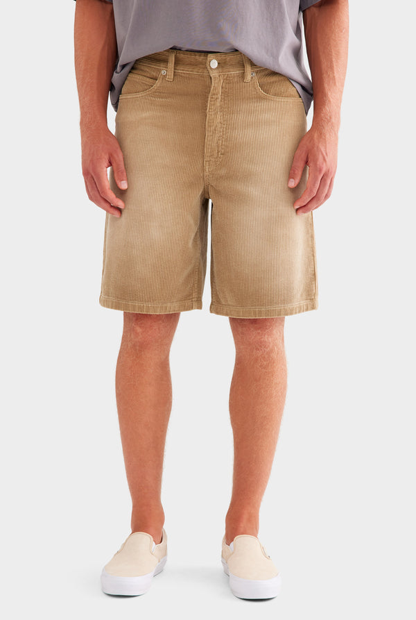 Corduroy Short - Washed Beige
