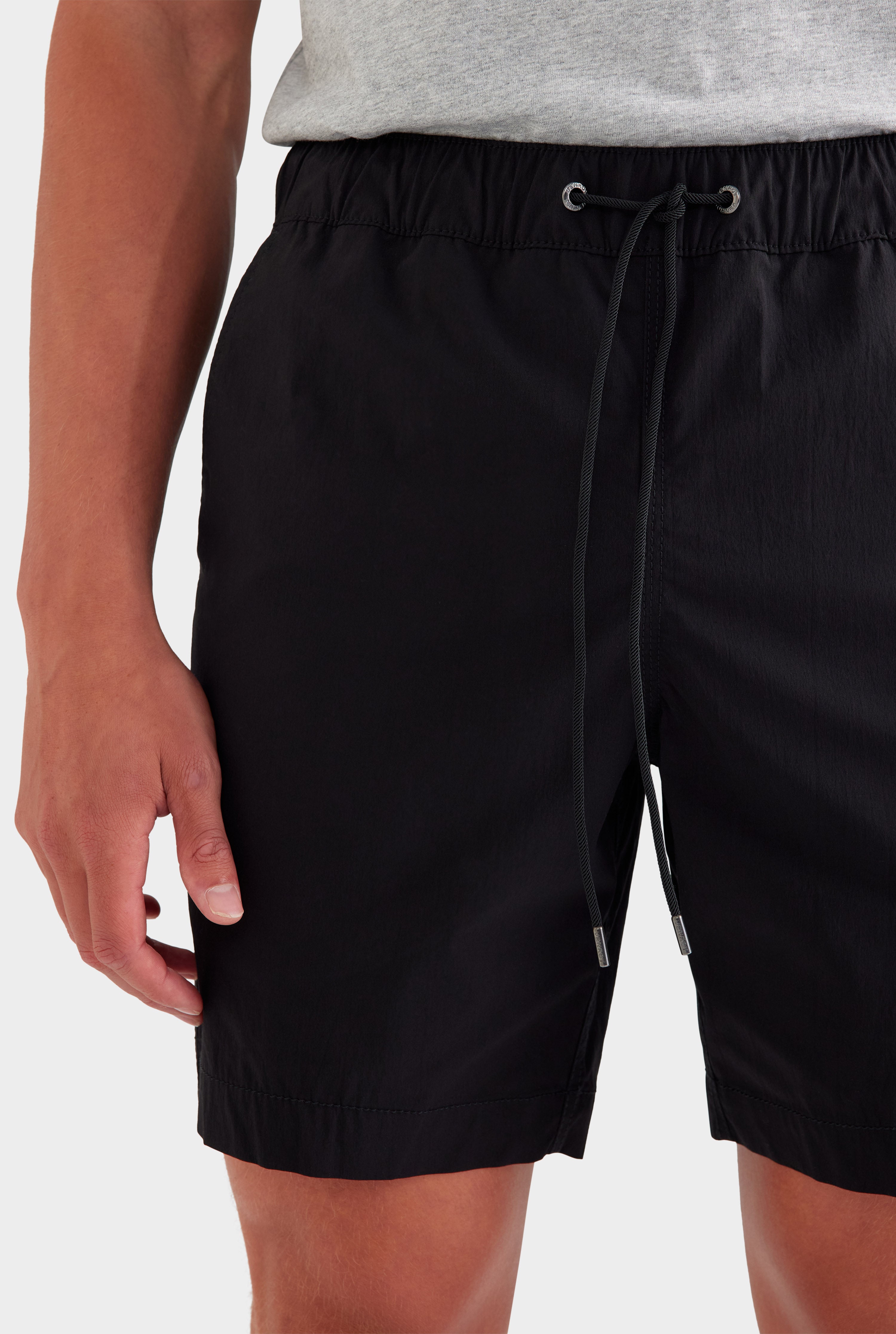 Cotton Stretch Short - Black