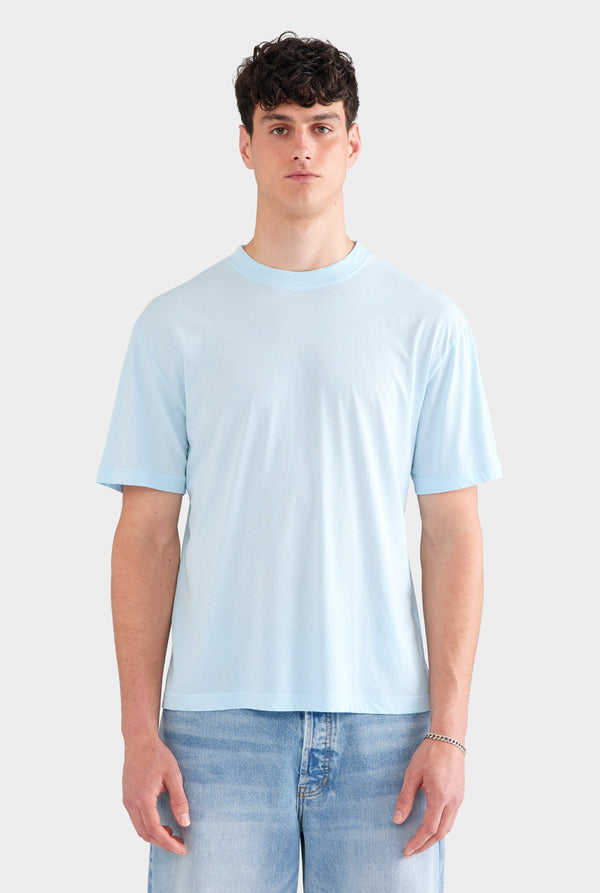 Pigment Dyed Lightweight Standard T Shirt - Light Blue