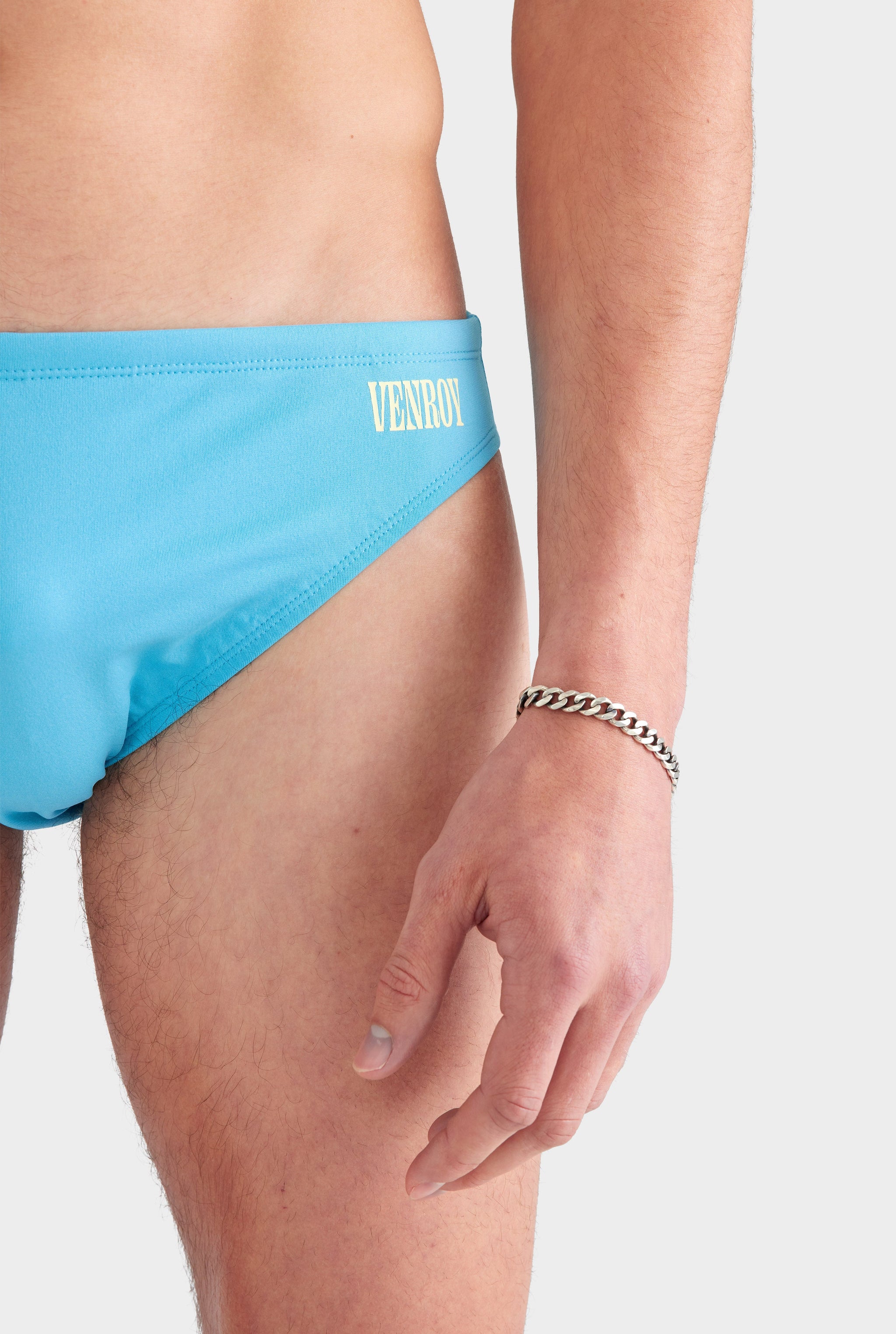 Swim Brief - Sifnos/Aquarius Blue