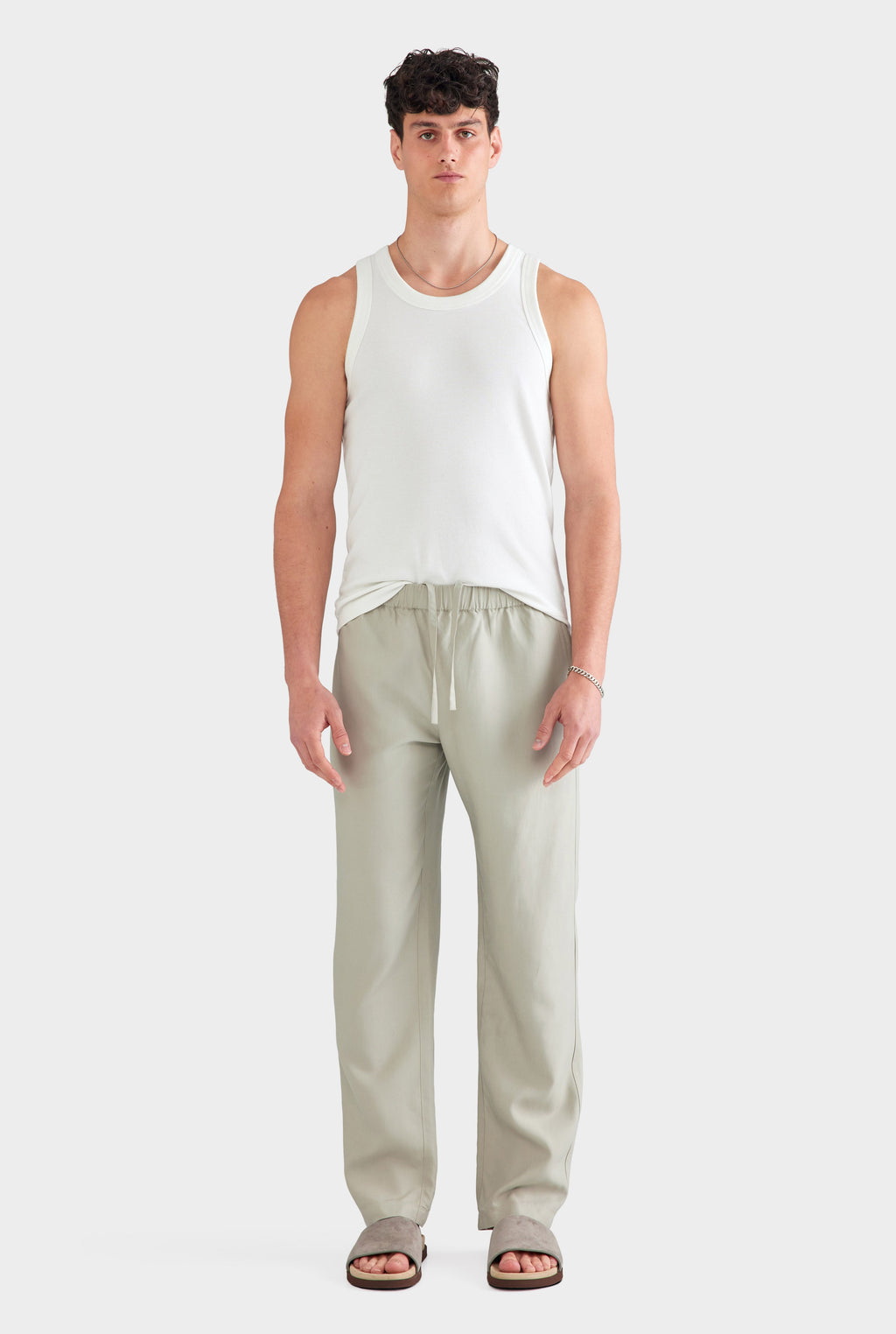 Tencel Lounge Chino - Fog