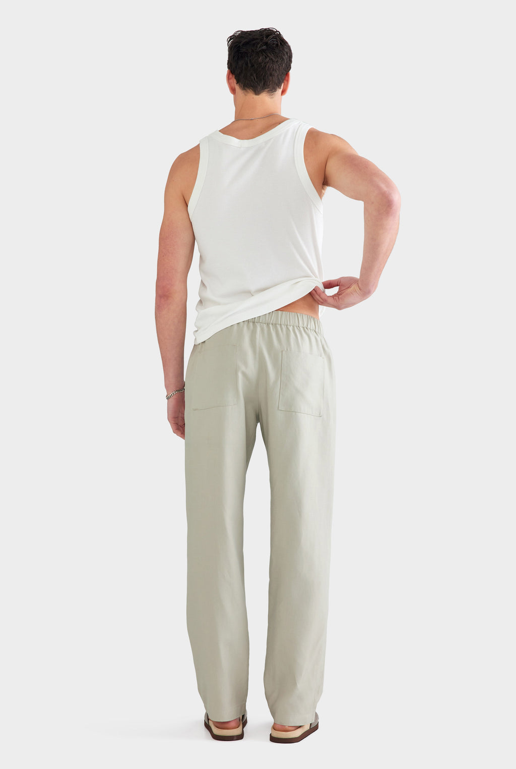 Tencel Lounge Chino - Fog