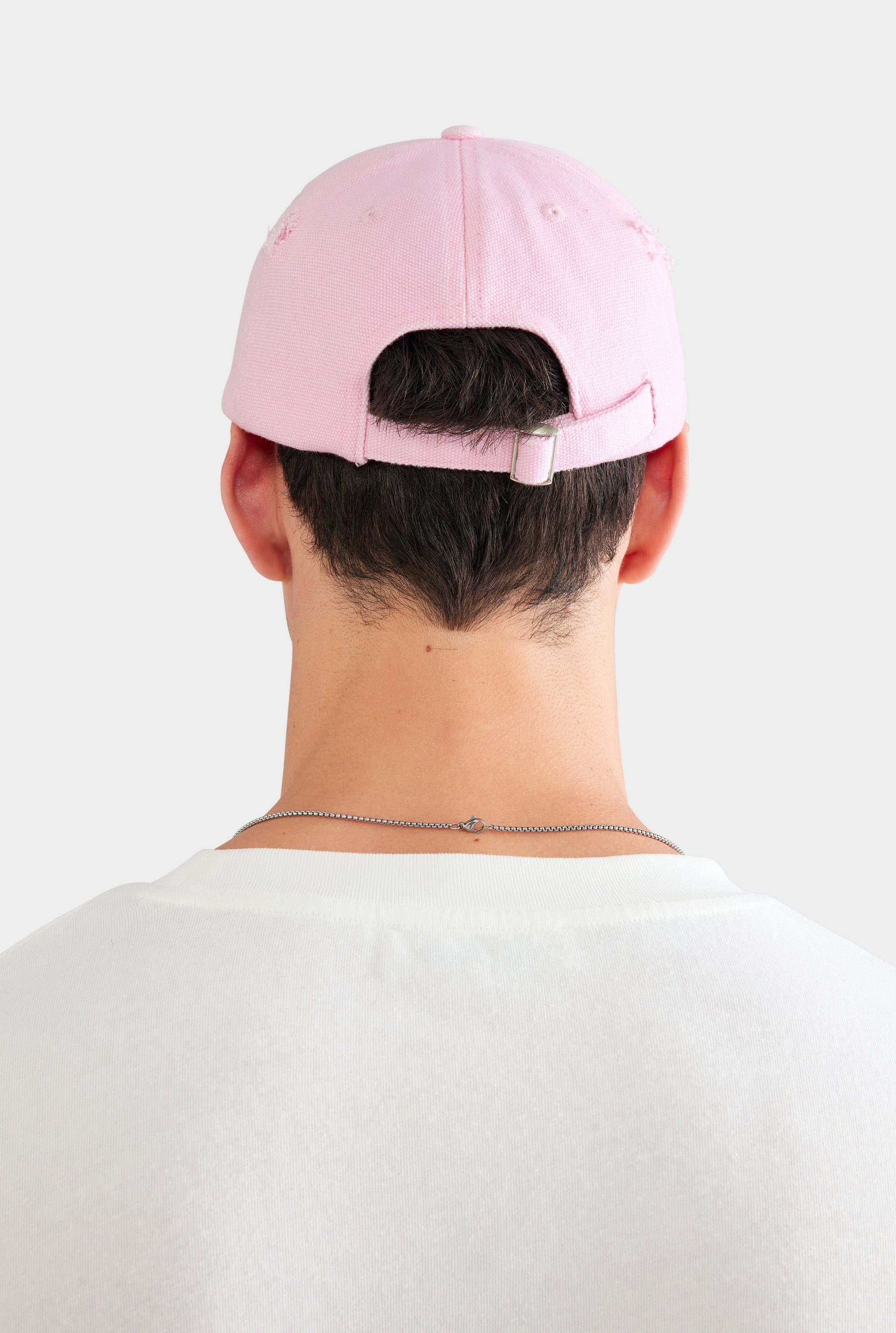 Greece Washed Canvas Cap - Washed Pink