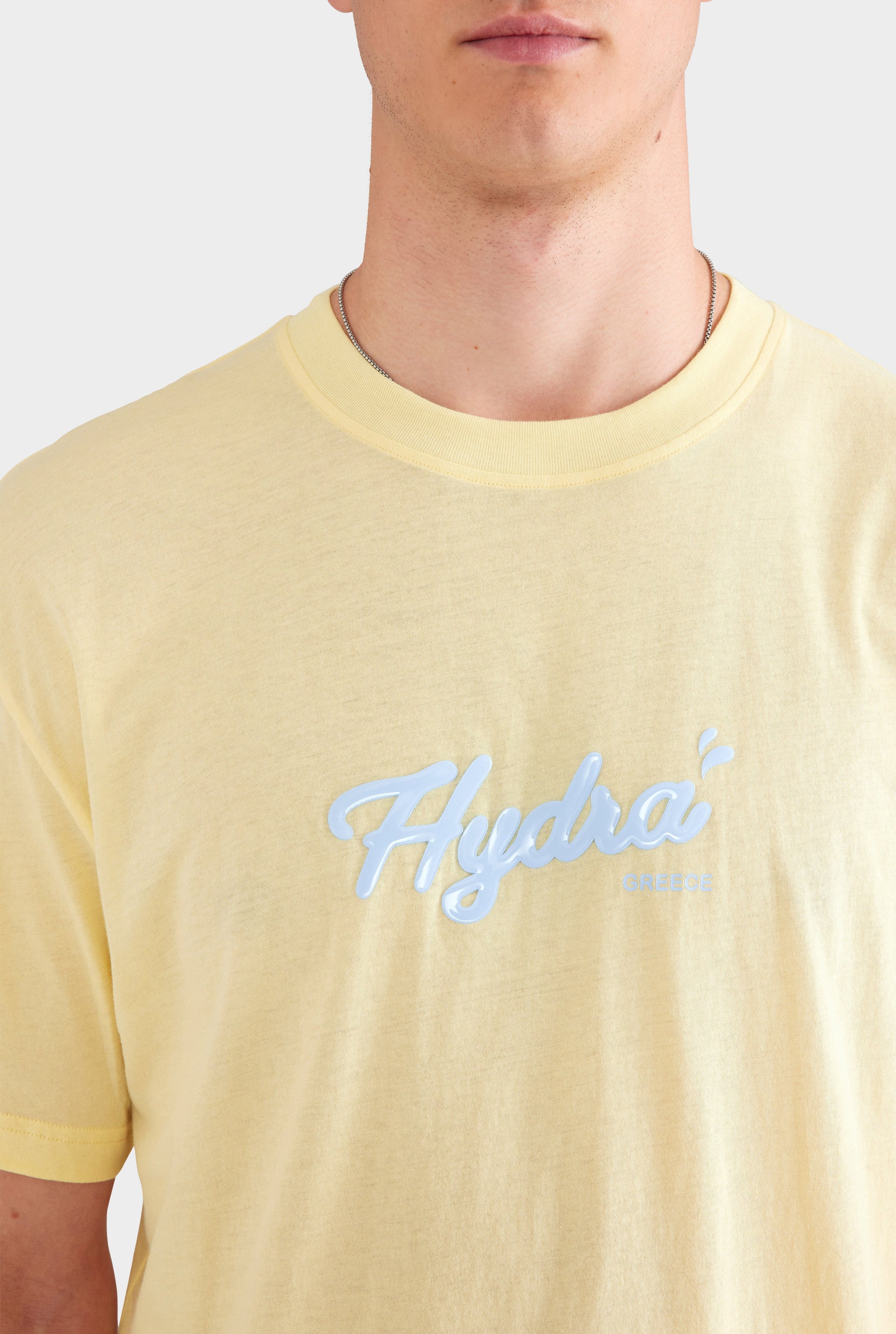 Lightweight Standard T Shirt - Pastel Yellow/Hydra