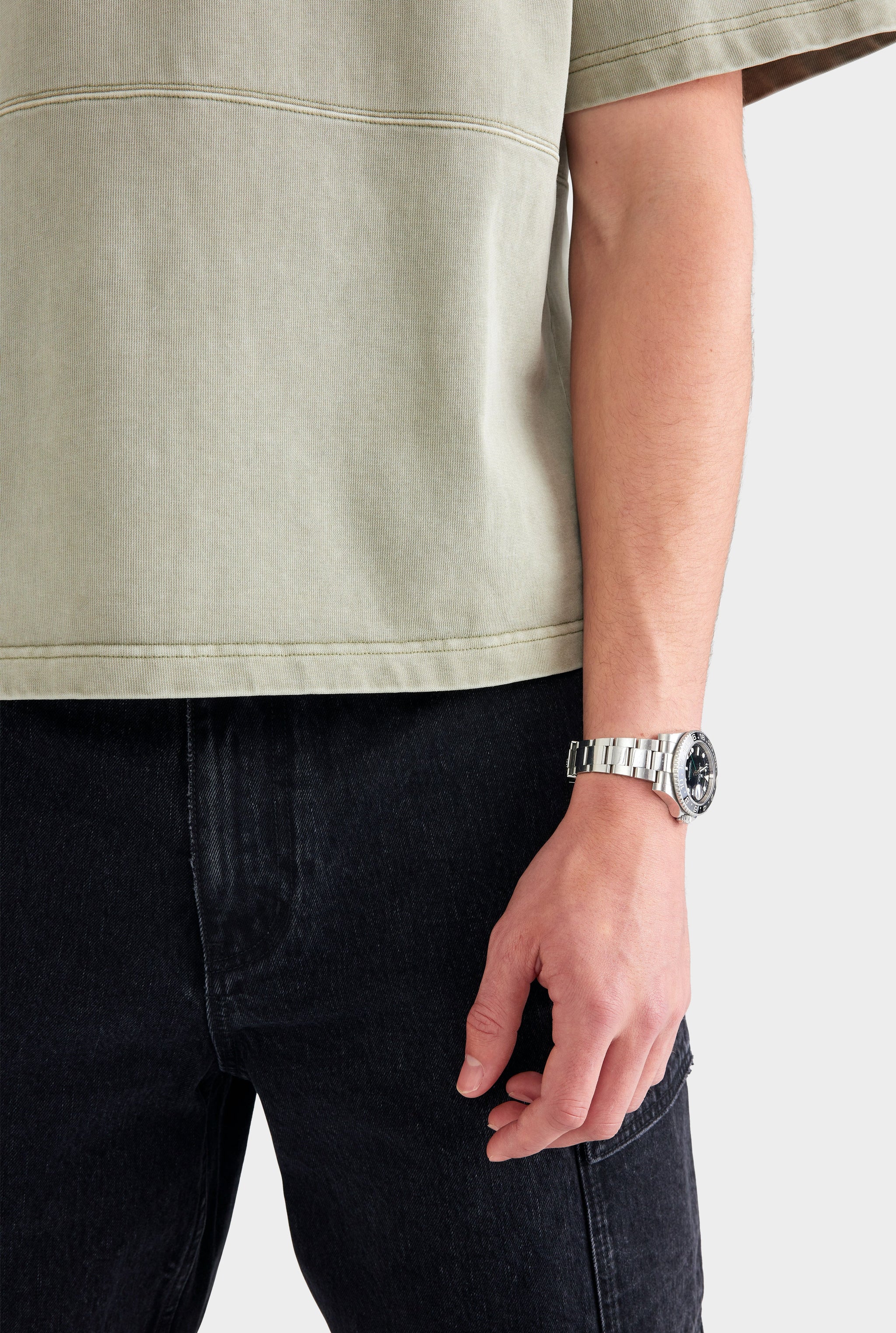 Pigment Dyed Cotton Rugby Polo - Washed Sage