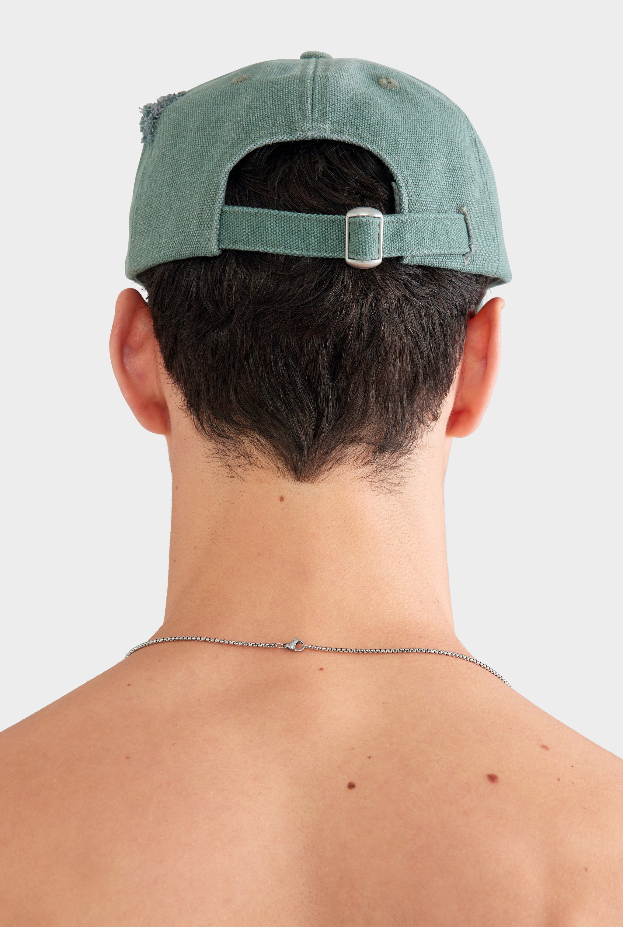 Street Sign Washed Canvas Cap - Washed Sage