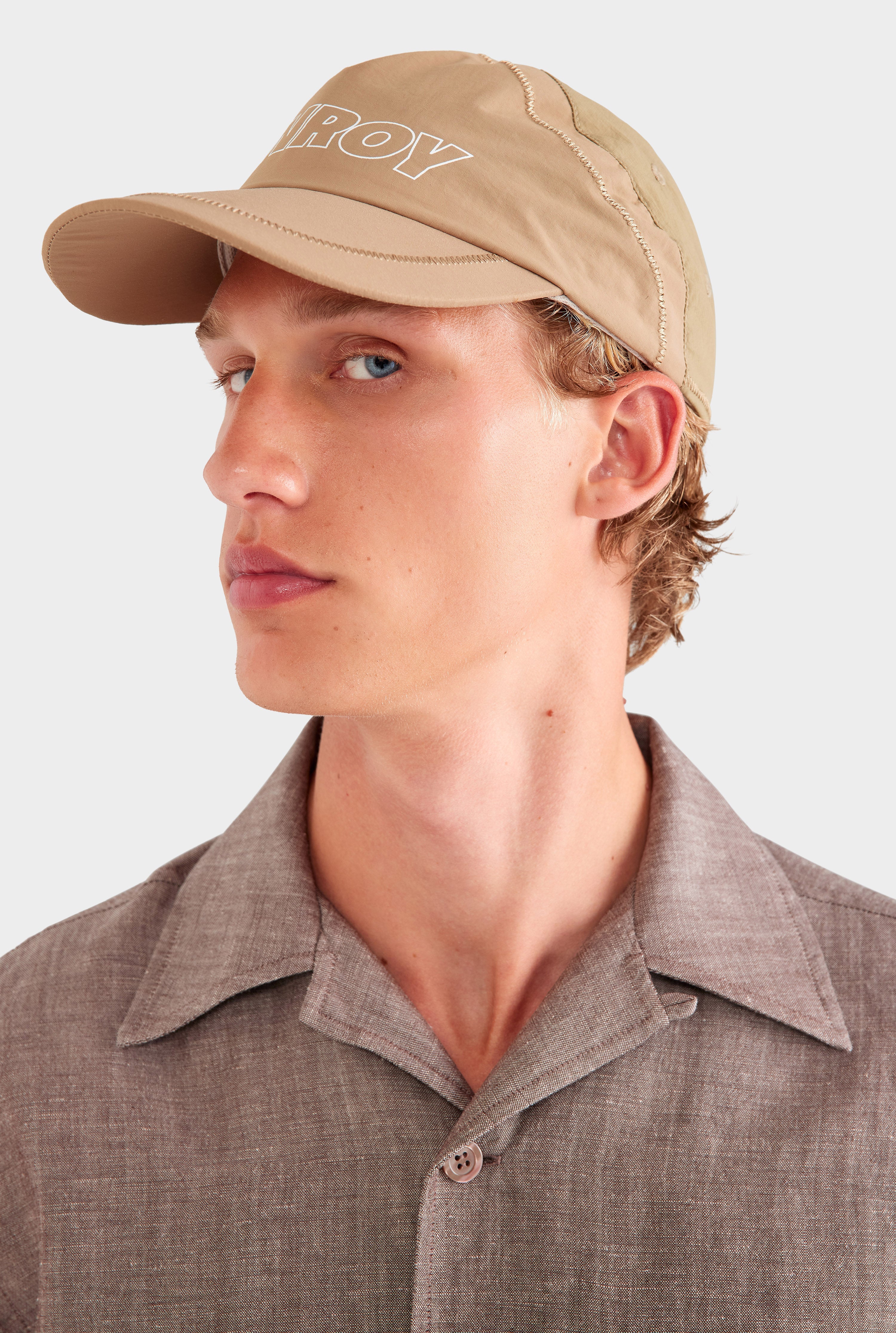 Venroy Nylon Cap - Desert Sand