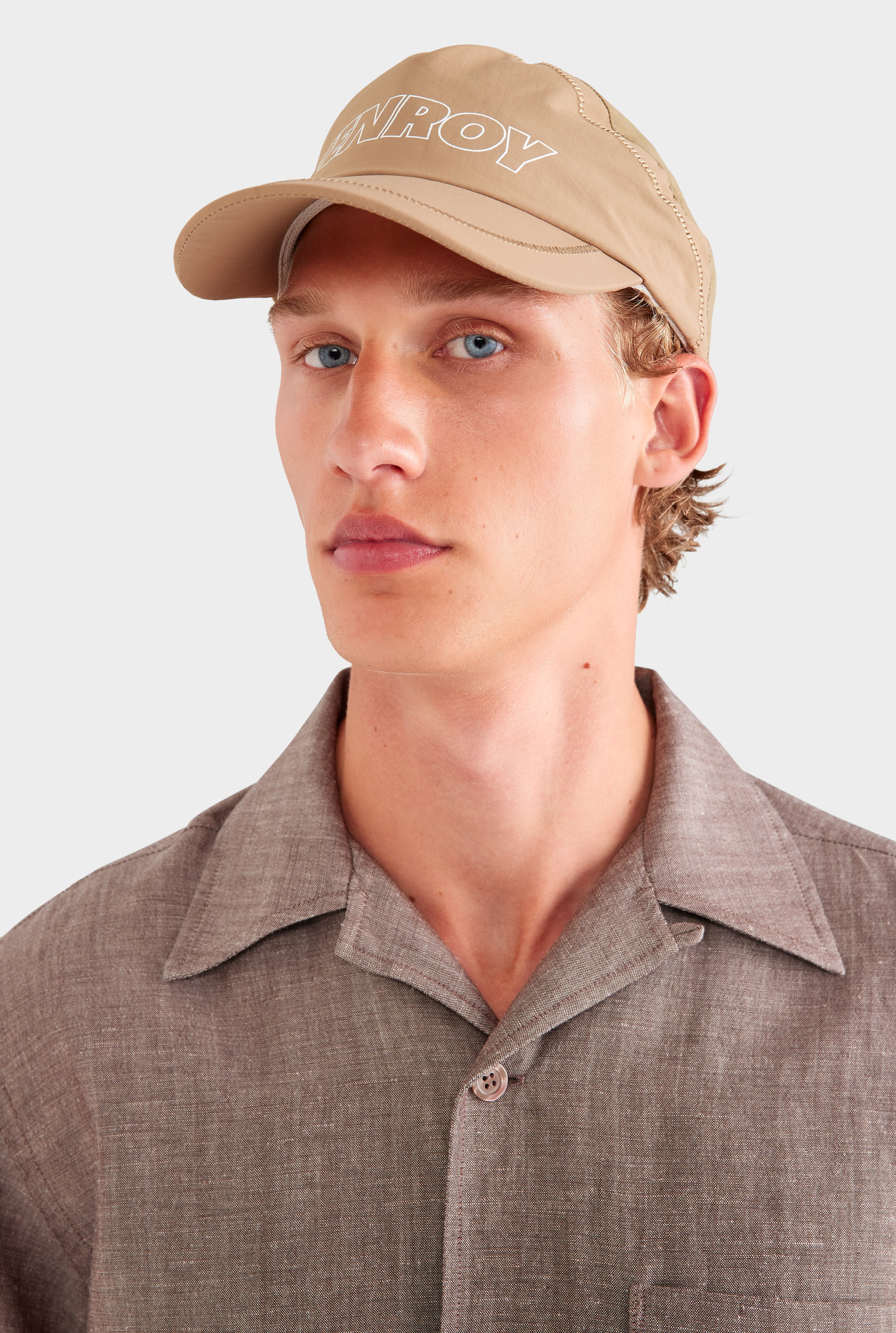 Venroy Nylon Cap - Desert Sand