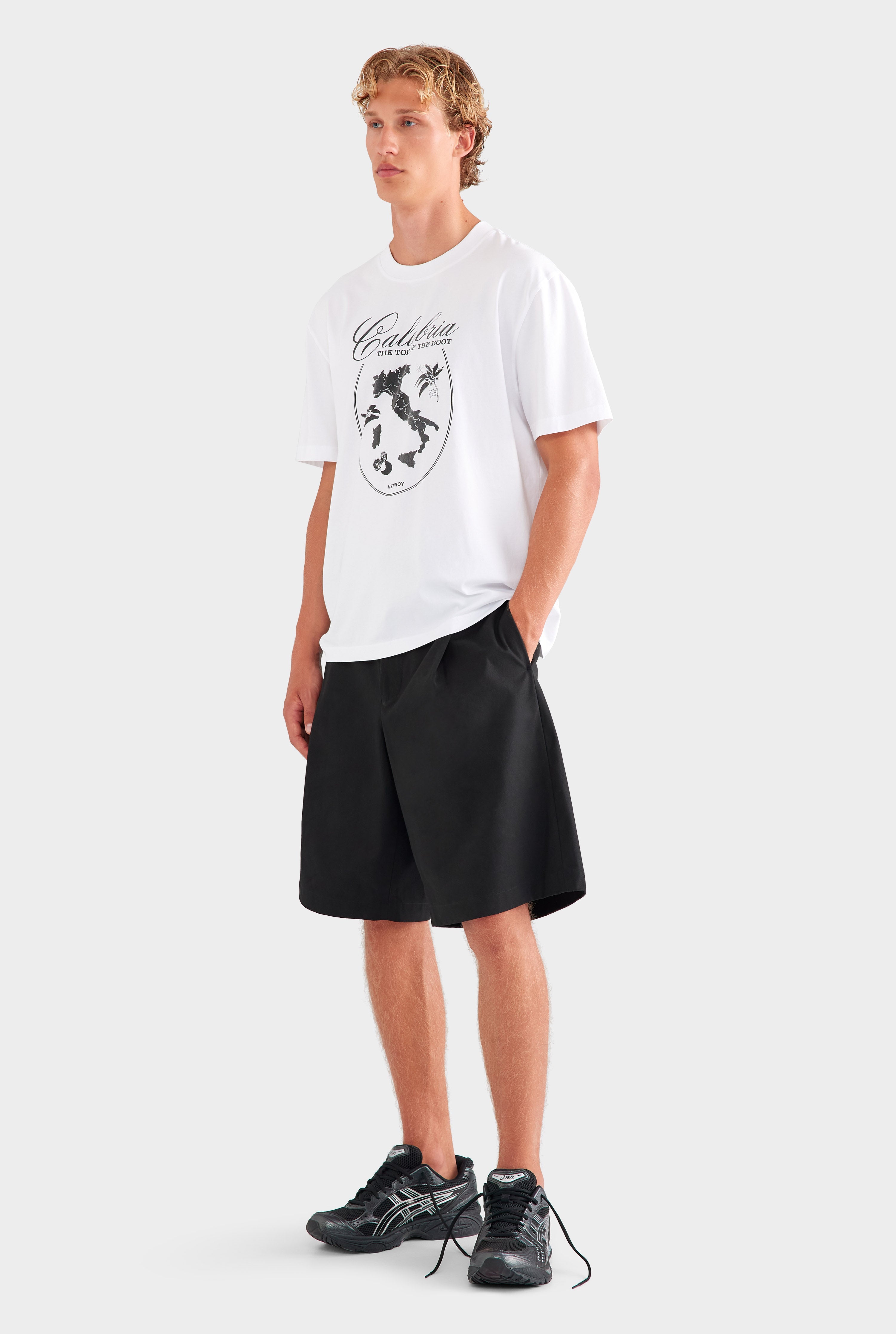 Standard Cotton T Shirt - White/Toe Of The Boot