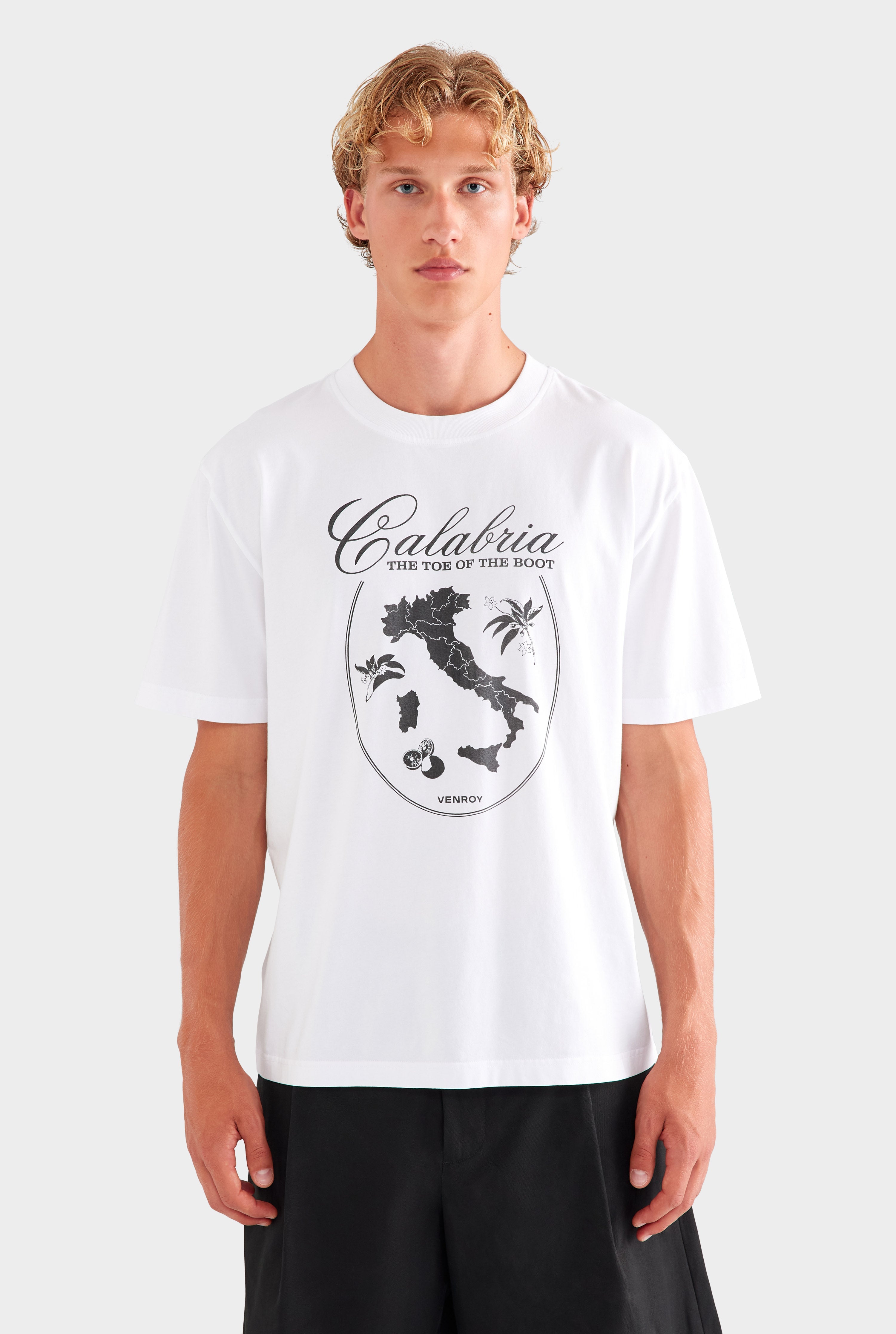 Standard Cotton T Shirt - White/Toe Of The Boot