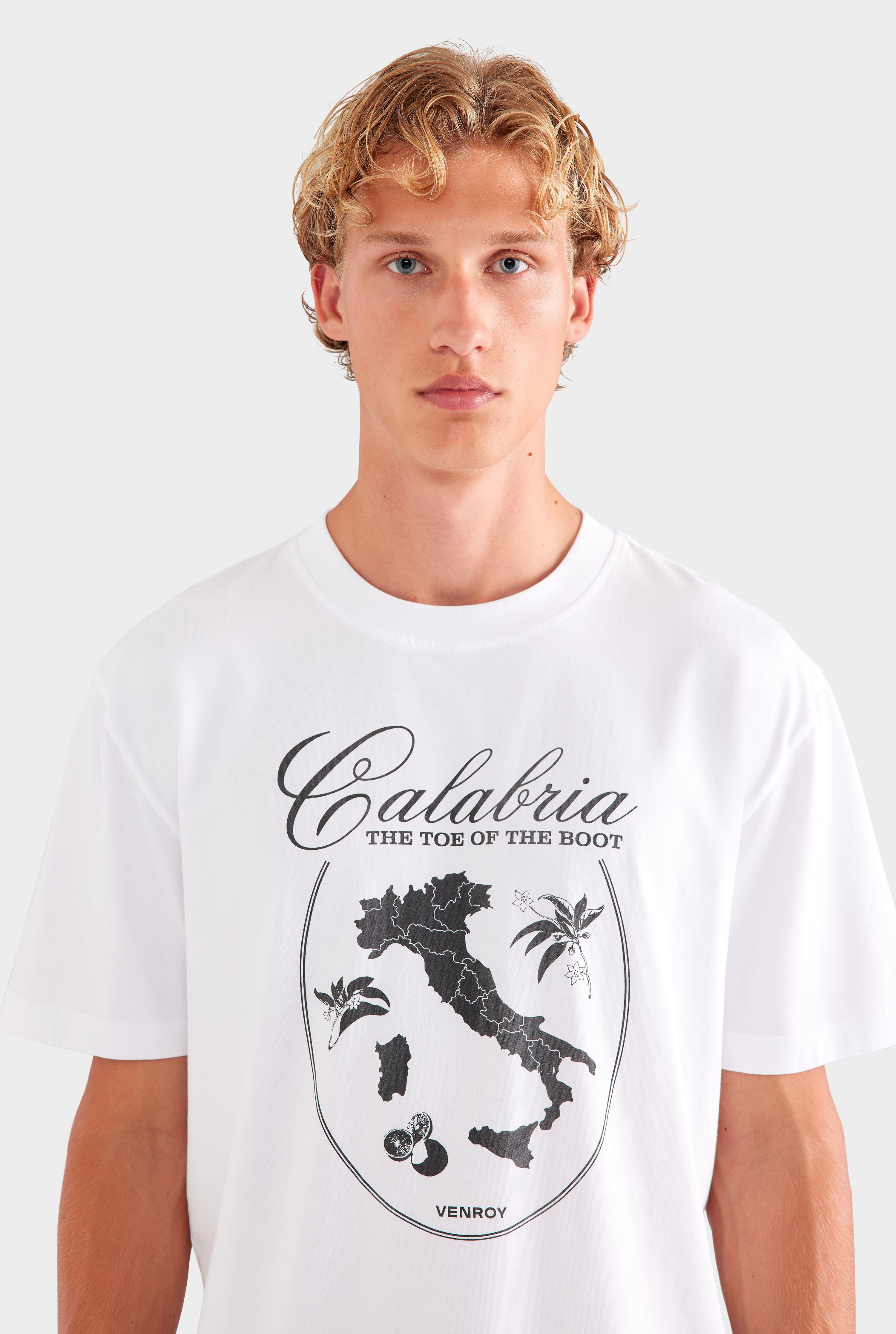 Standard Cotton T Shirt - White/Toe Of The Boot