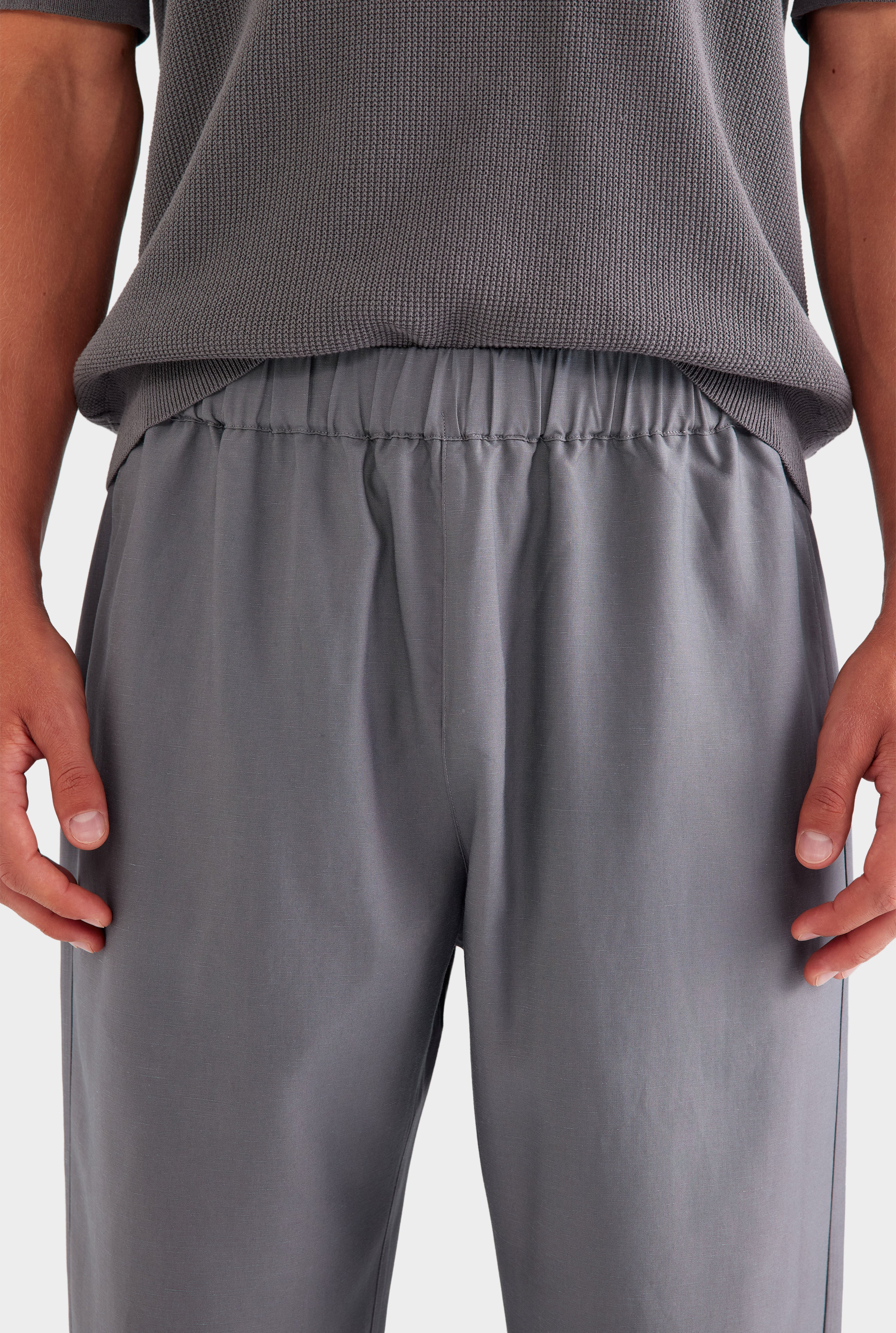 Tencel Lounge Pant - Granite Grey