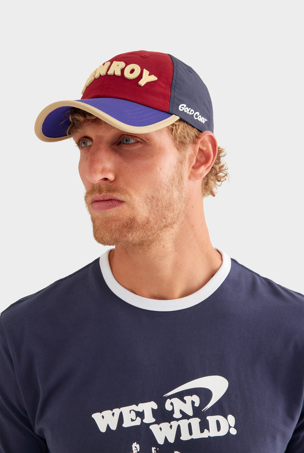 Gold Coast Colour Block Cap - Multi