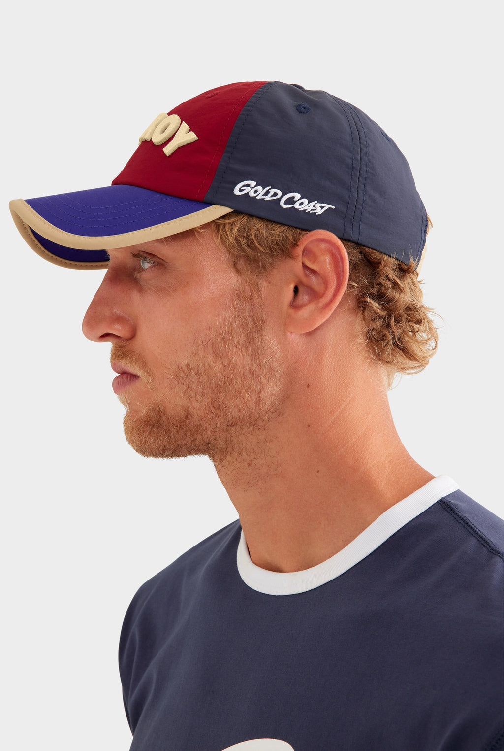 Gold Coast Colour Block Cap - Multi
