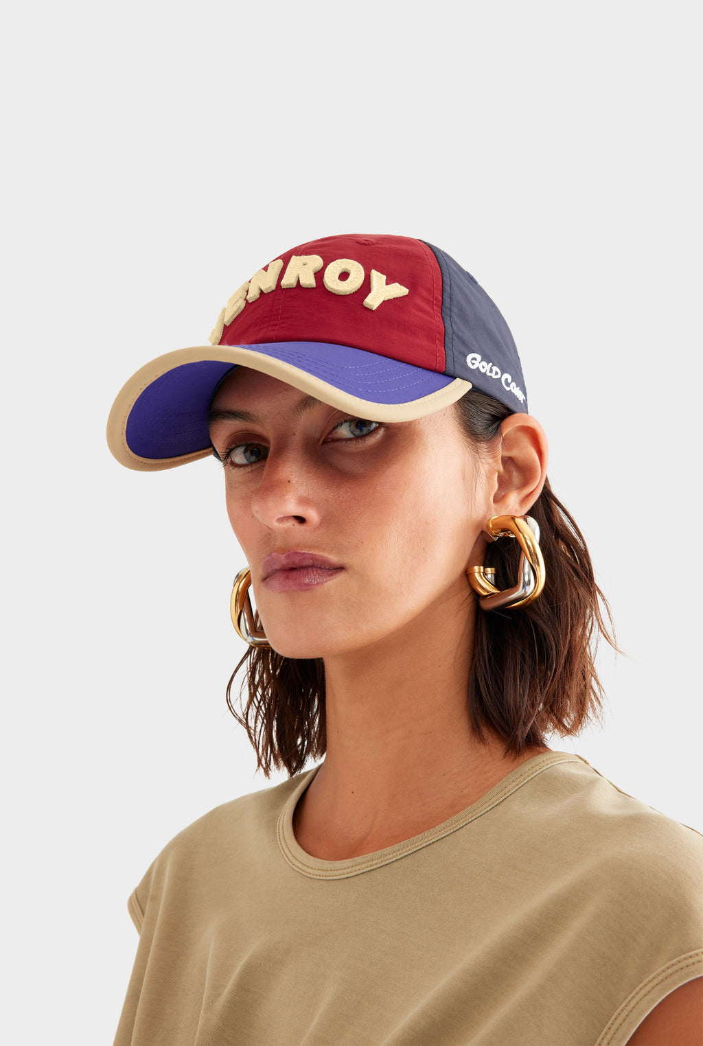 Gold Coast Colour Block Cap - Multi